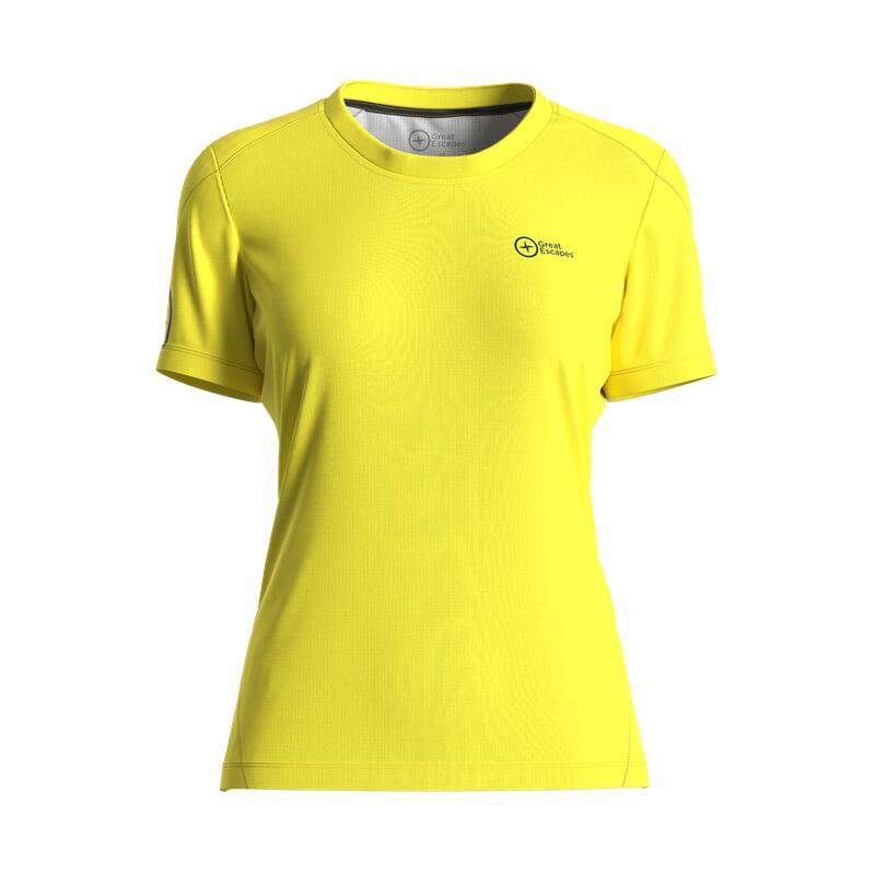 Great Escapes Marzun lady t-shirt buttercup yellow 1/2
