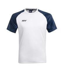 TEE-SHIRT DE RUGBY RAFFUT Force XV blanc-marine