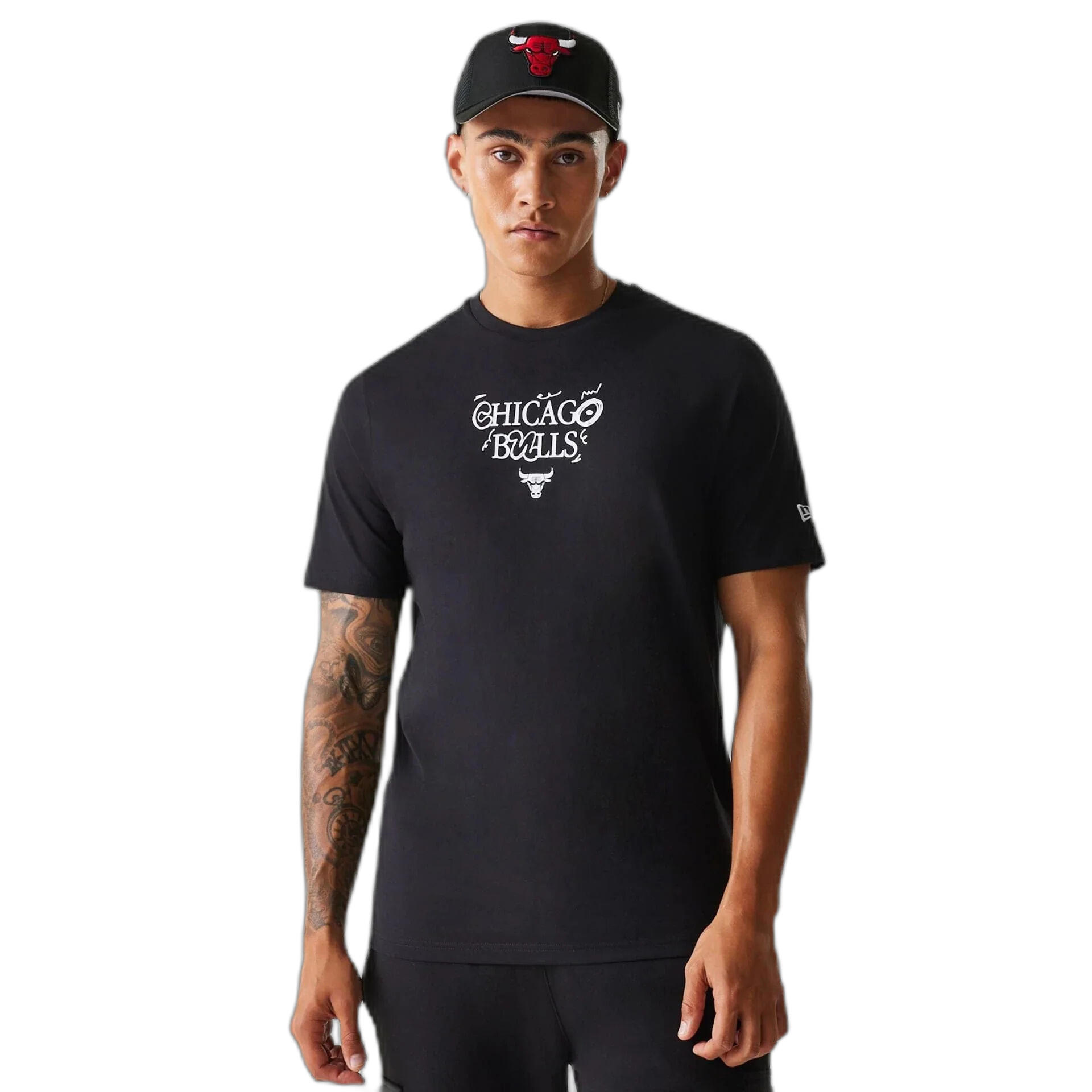 NEW ERA T-shirt Chicago Bulls Court Graphic