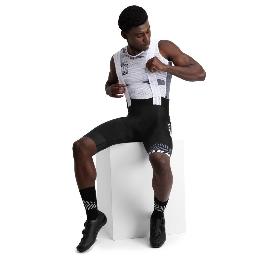 Sous-maillot vélo homme Vuelta a Ibiza MTB x Siroko Cyclisme VIBZ Auba Blanc 3/6