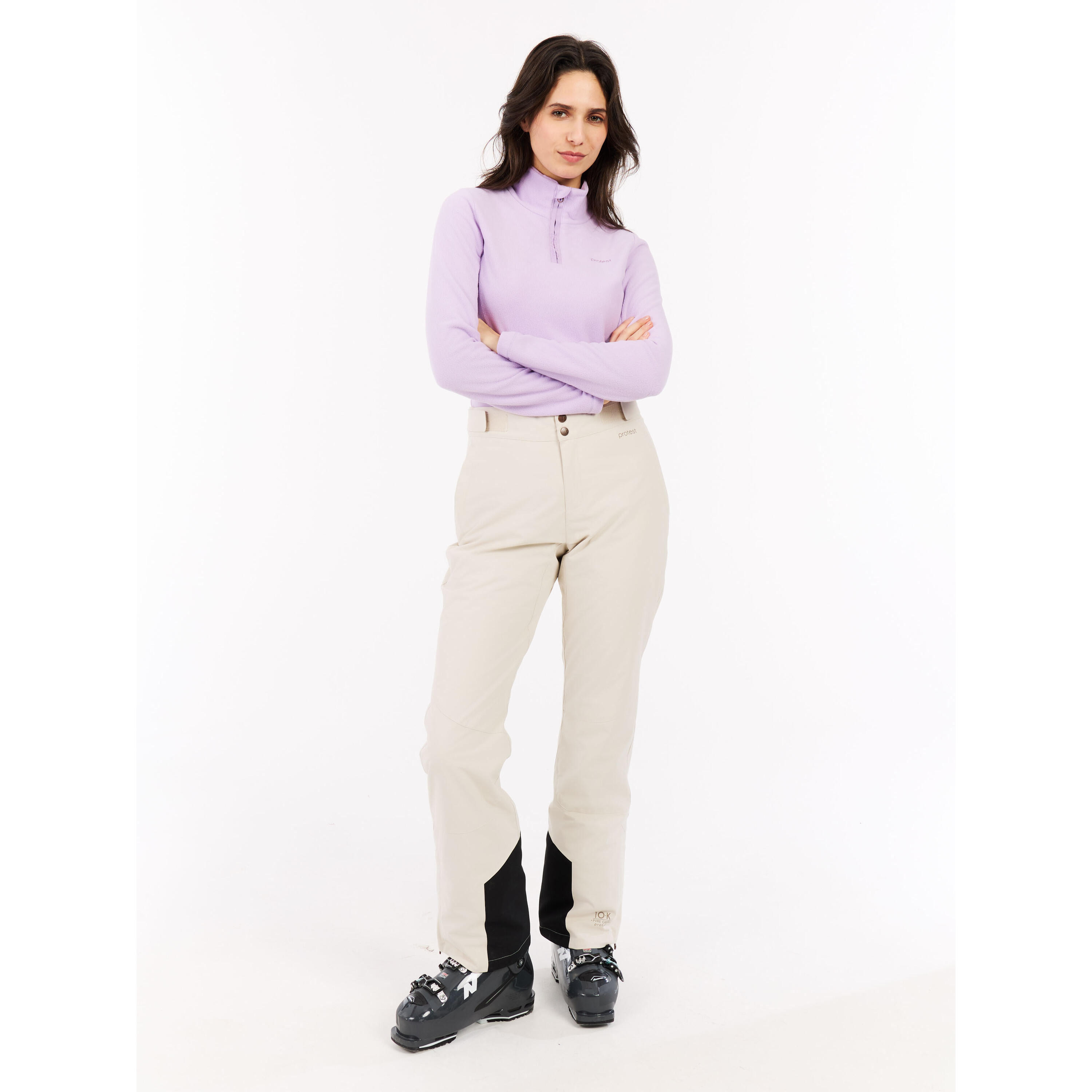 Dames 1/4 zip fleece Protest Remutez 3/7