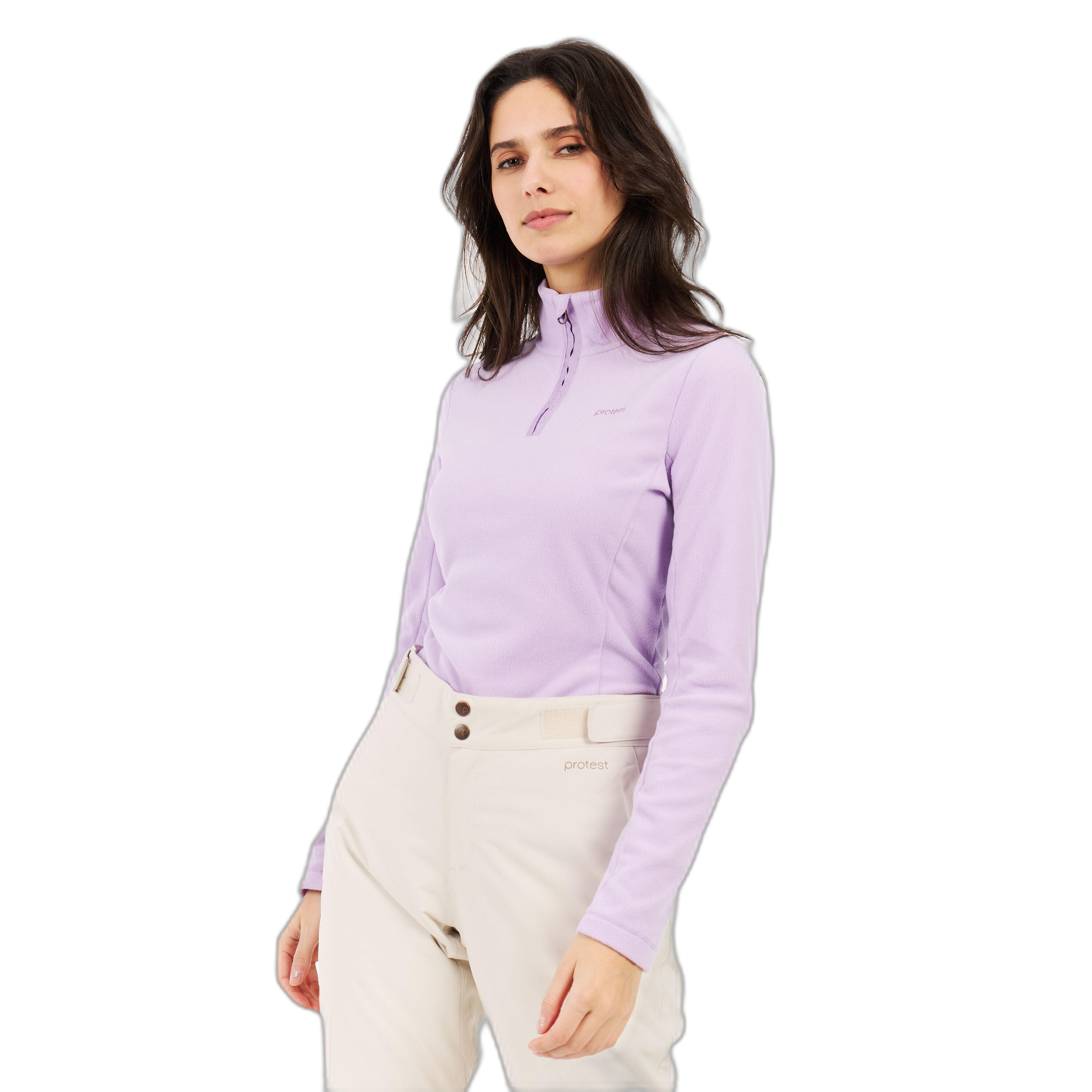 Dames 1/4 zip fleece Protest Remutez 2/7