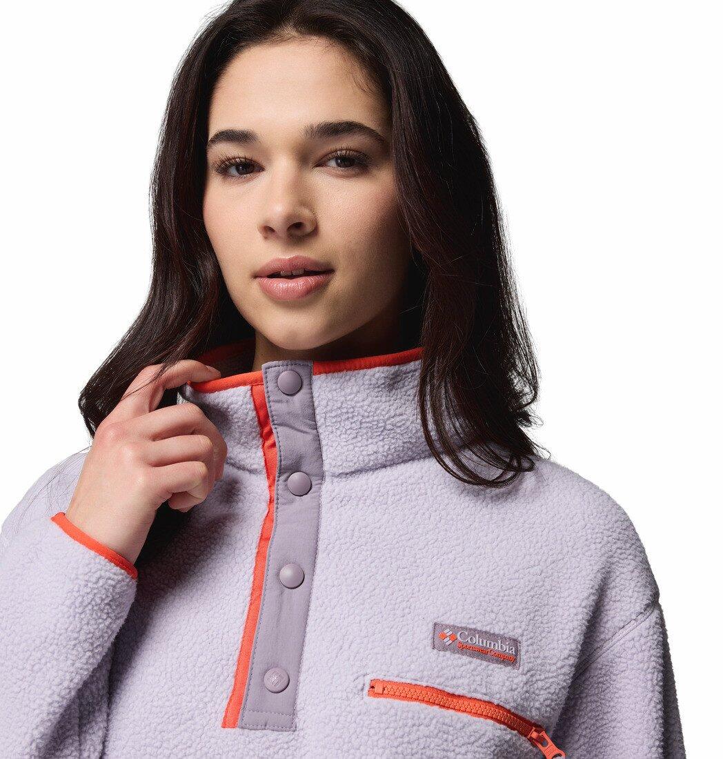 Polaires Et Pulls Femme - COLUMBIA Helvetia™ II Cropped Half Snap Fleece - 3/7