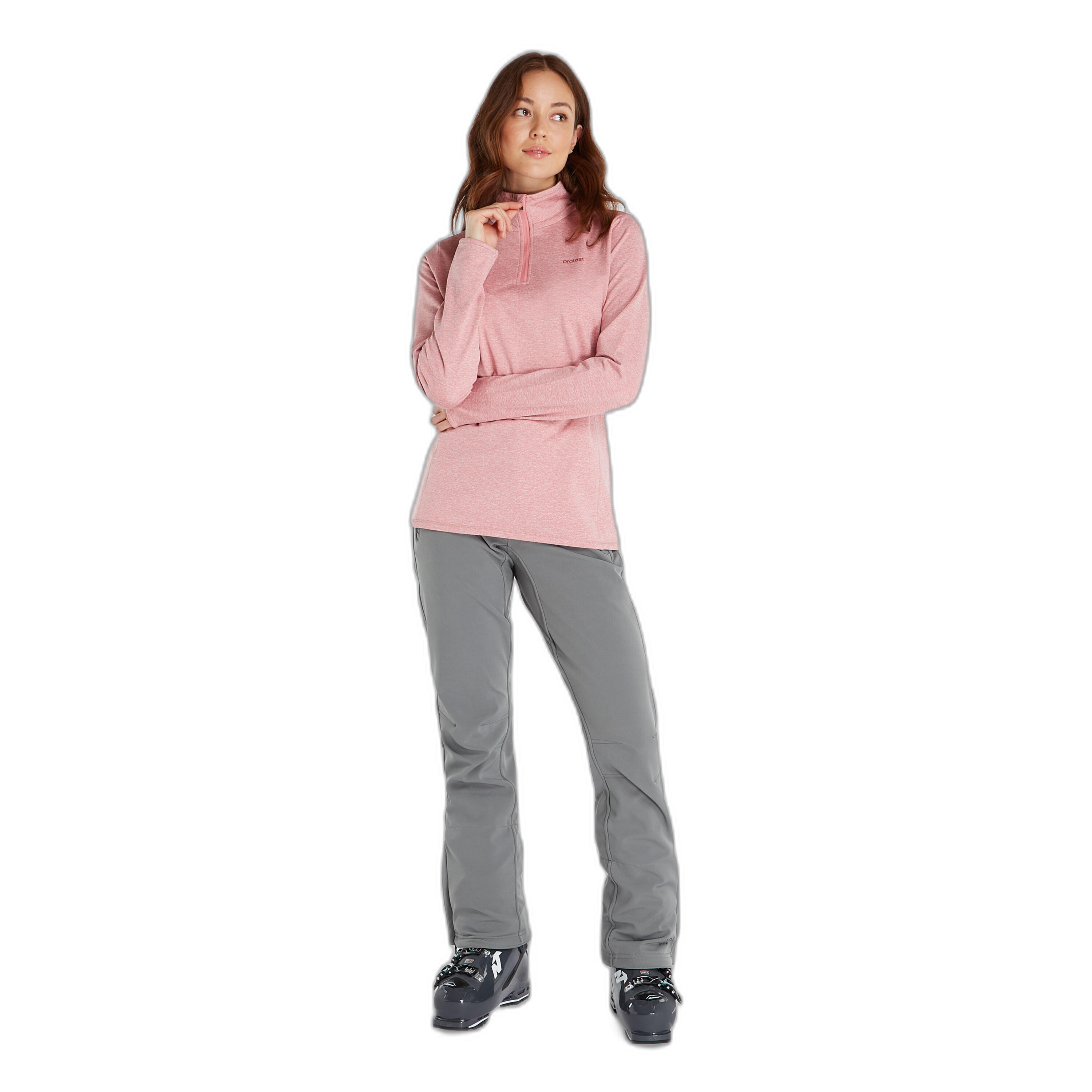 Polaire 1/4 de zip femme Protest Fabrizm 3/7