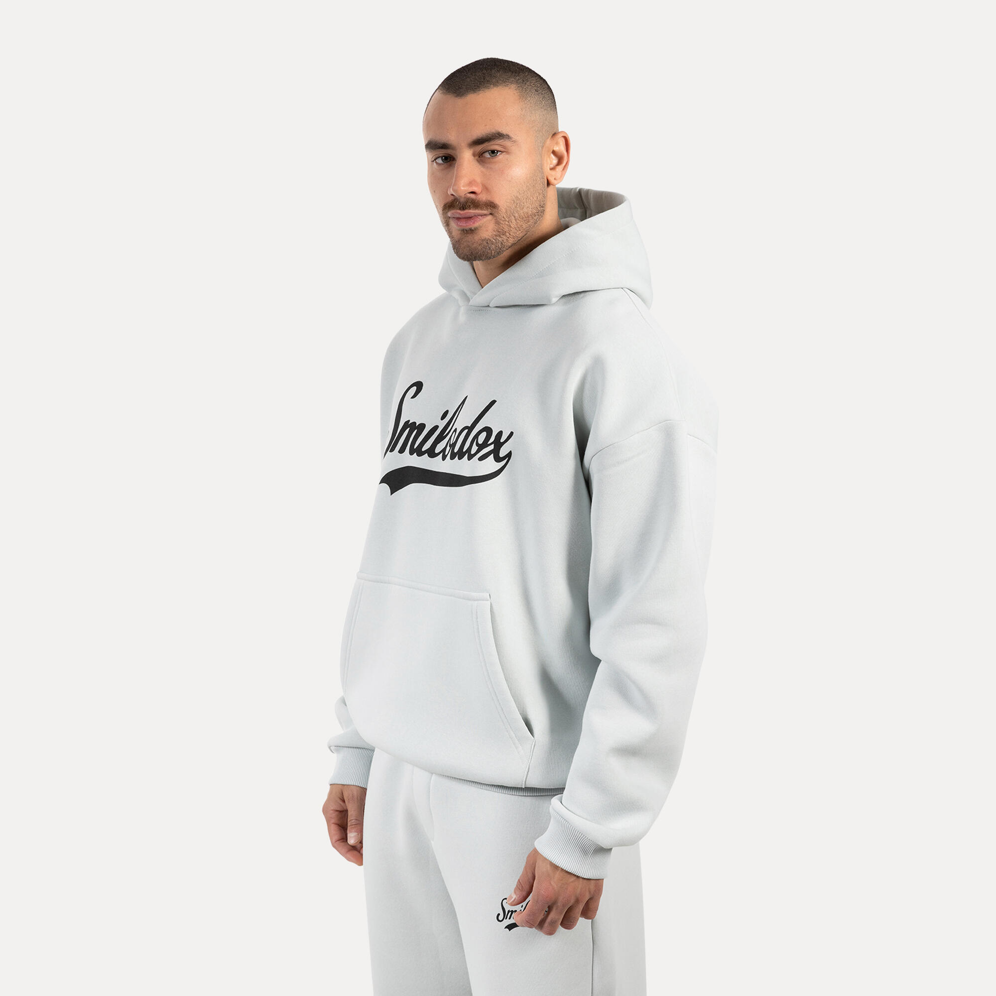 Herren Hoodie Lorik Hellgrau 2/5