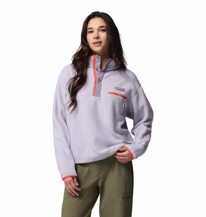 Fleece Pullover Damen - COLUMBIA Helvetia™ II Cropped Half Snap Fleece -