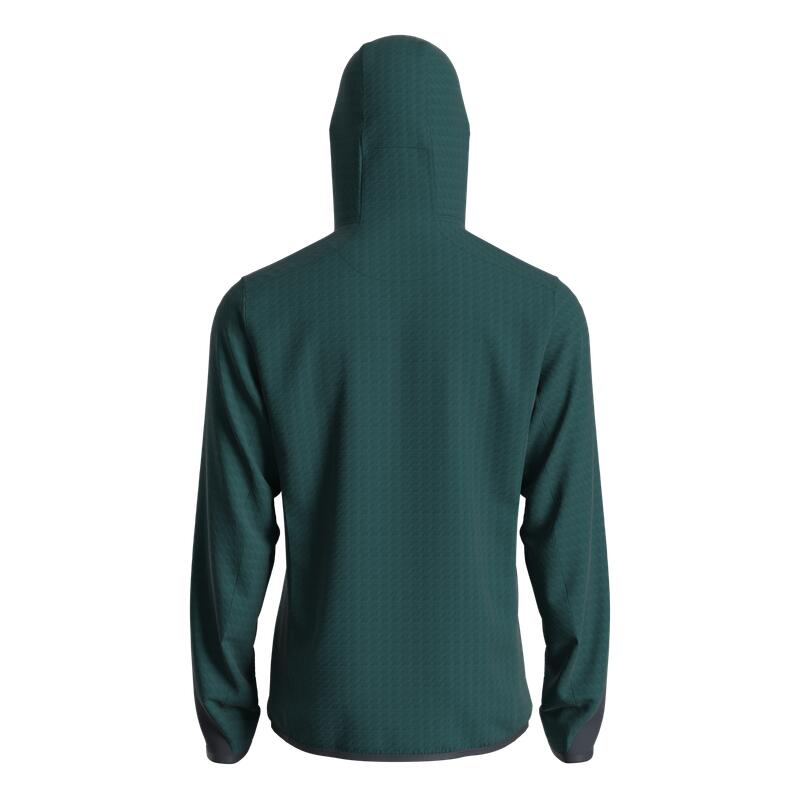 Great Escapes Cosmique man long zip fleece jacket ponderosa pine 2/3