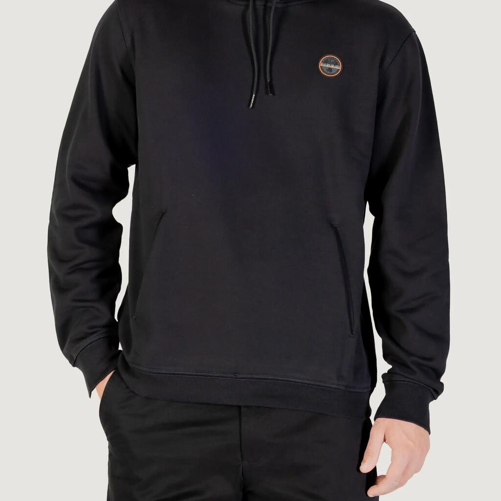 MEN'S sweatshirt B-BADGE H BLACK