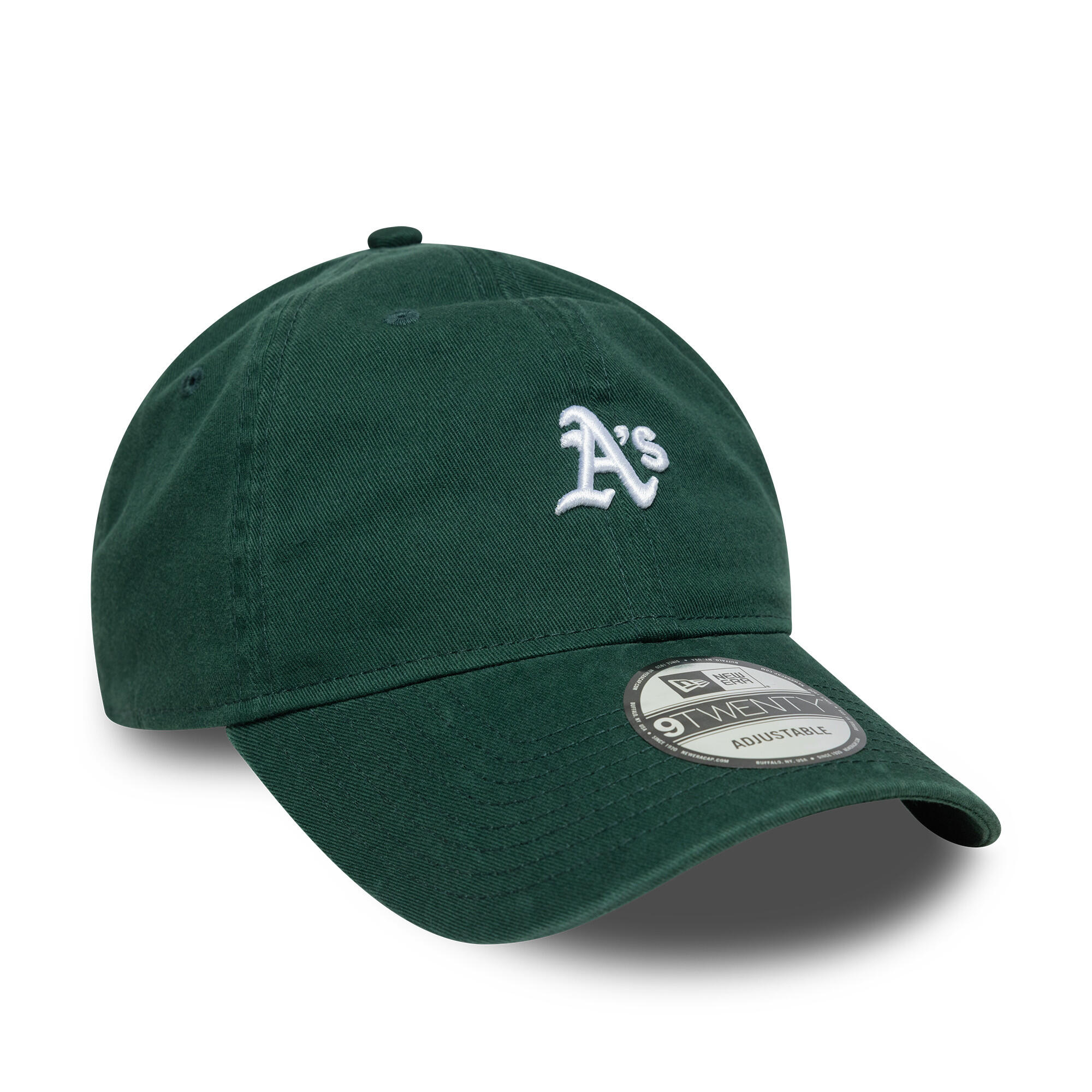 Casquette de baseball 9Twenty Oakland Athletics Washed Mini Logo DKG 3/5