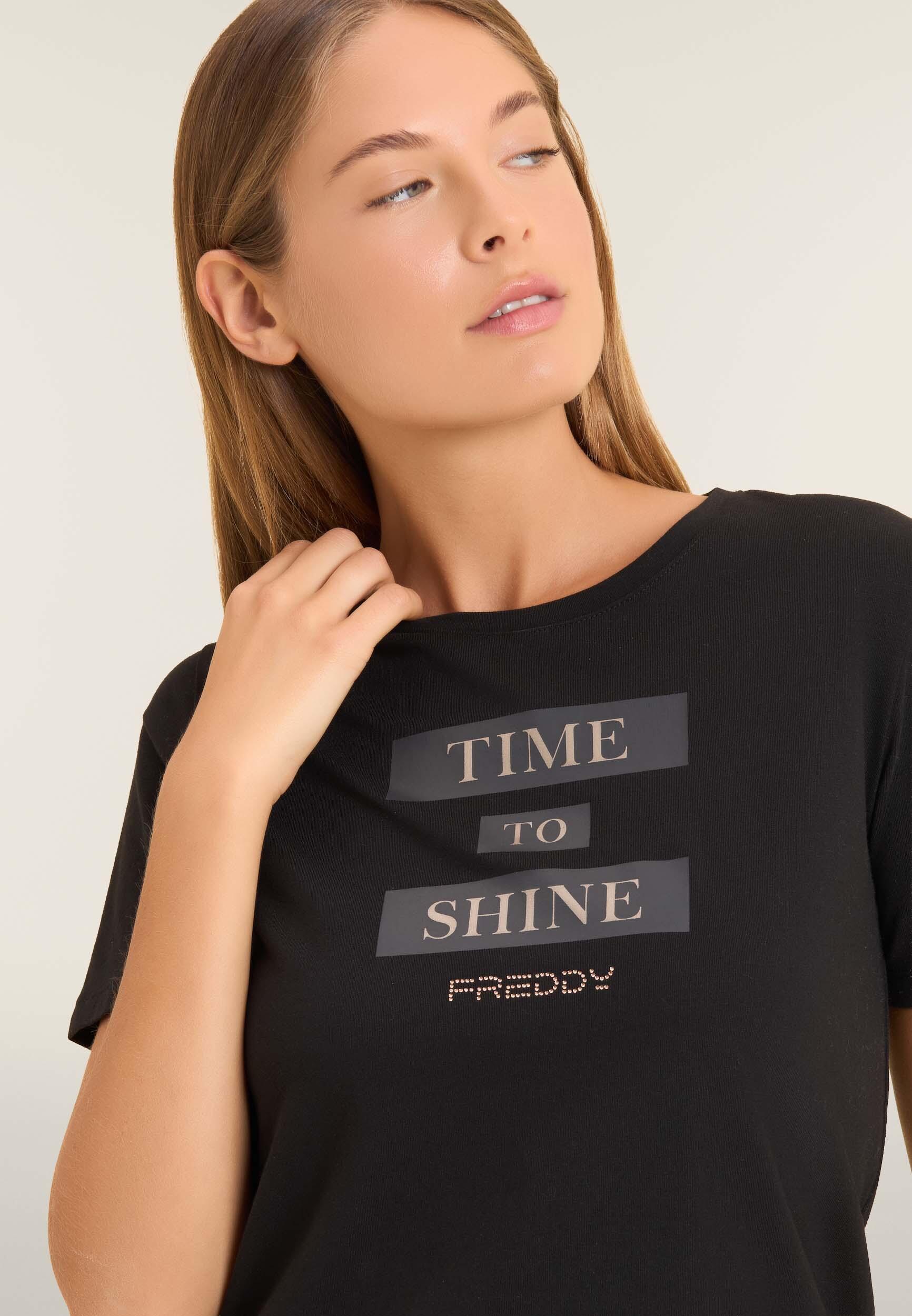 T-shirt pour femmes avec des graphiques et un slogan motivant 4/4