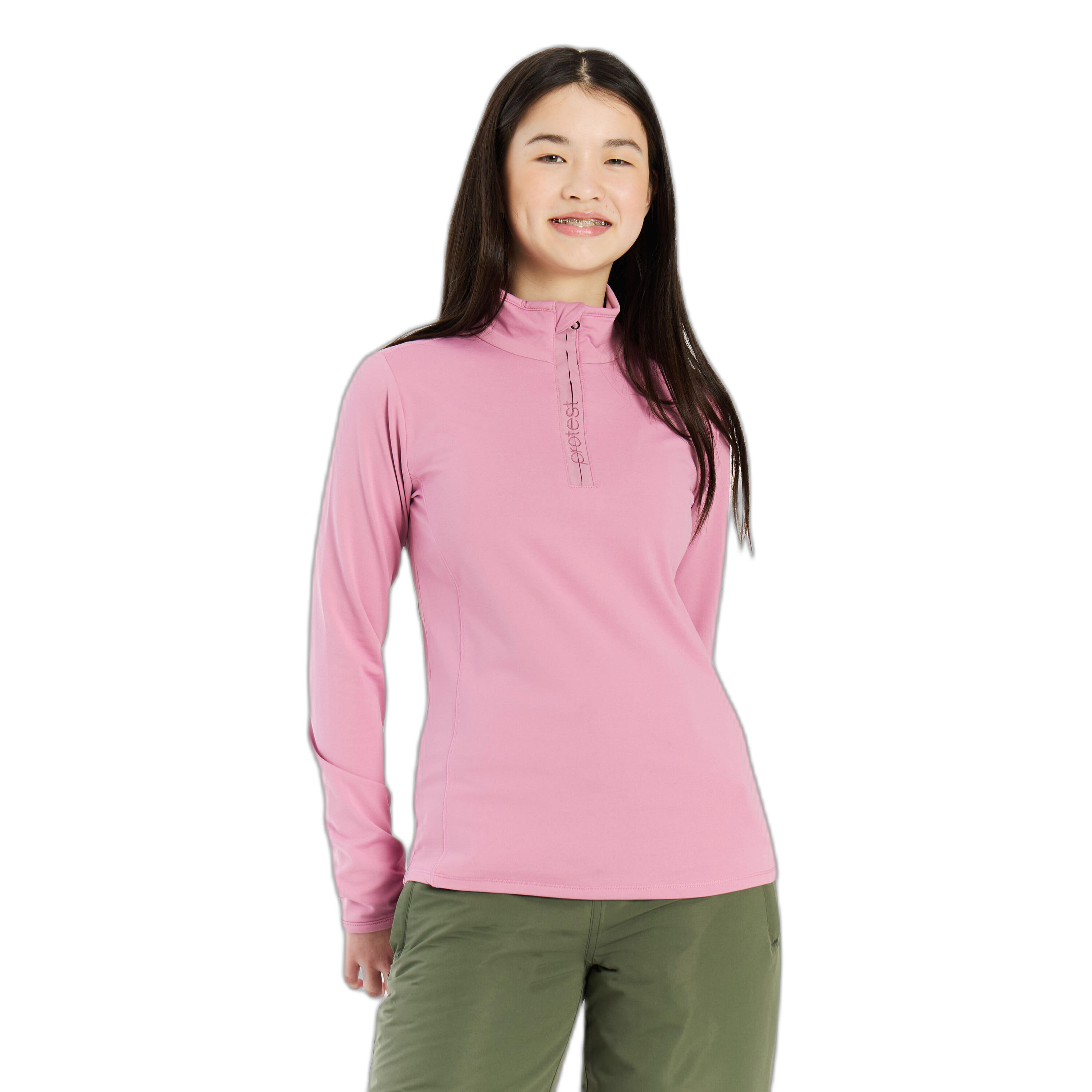 Bielizna termoaktywna dziewczęca 1/4 zip Protest Refabrizoy