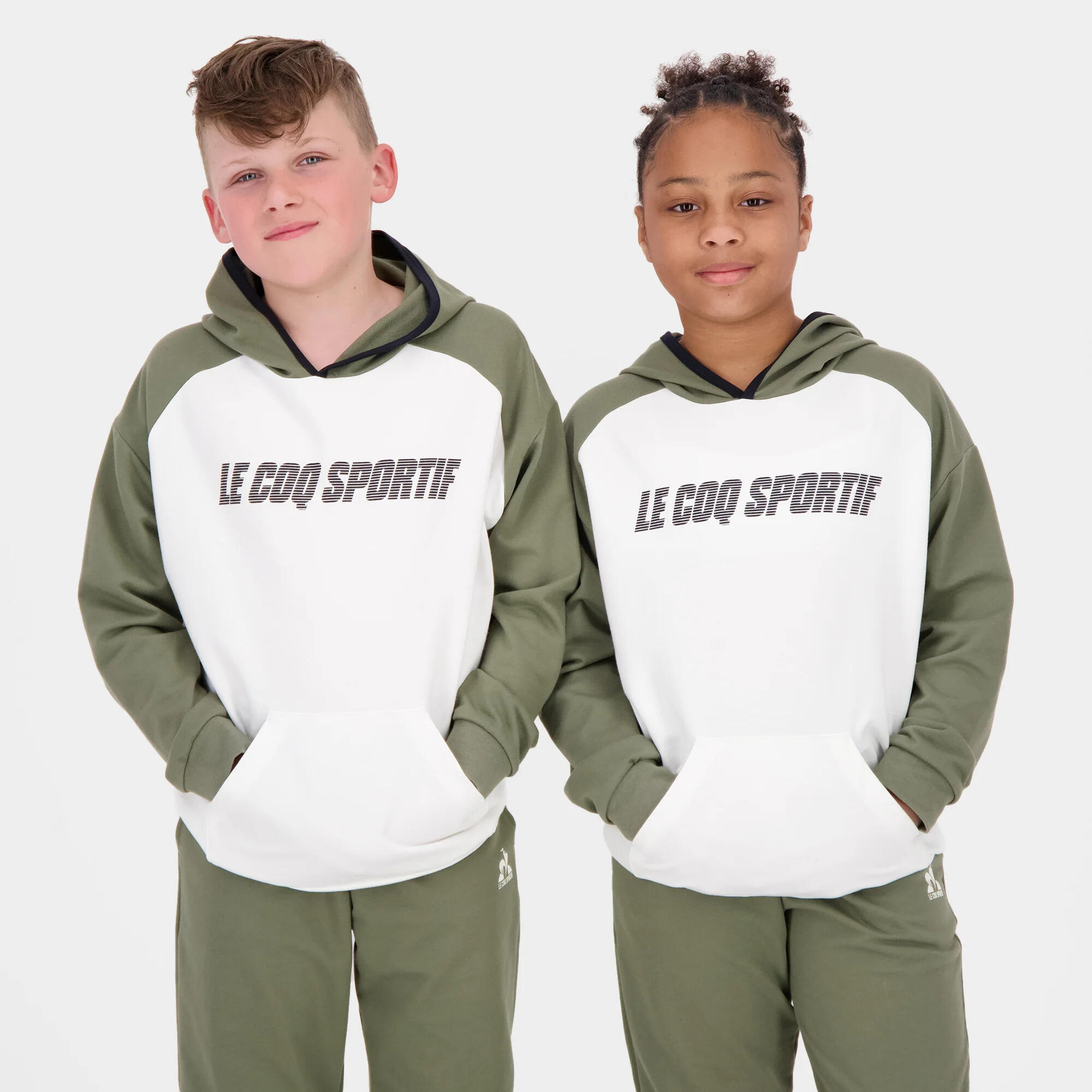 Sweatshirt à capuche enfant Le Coq Sportif Graphique N°1 3/7