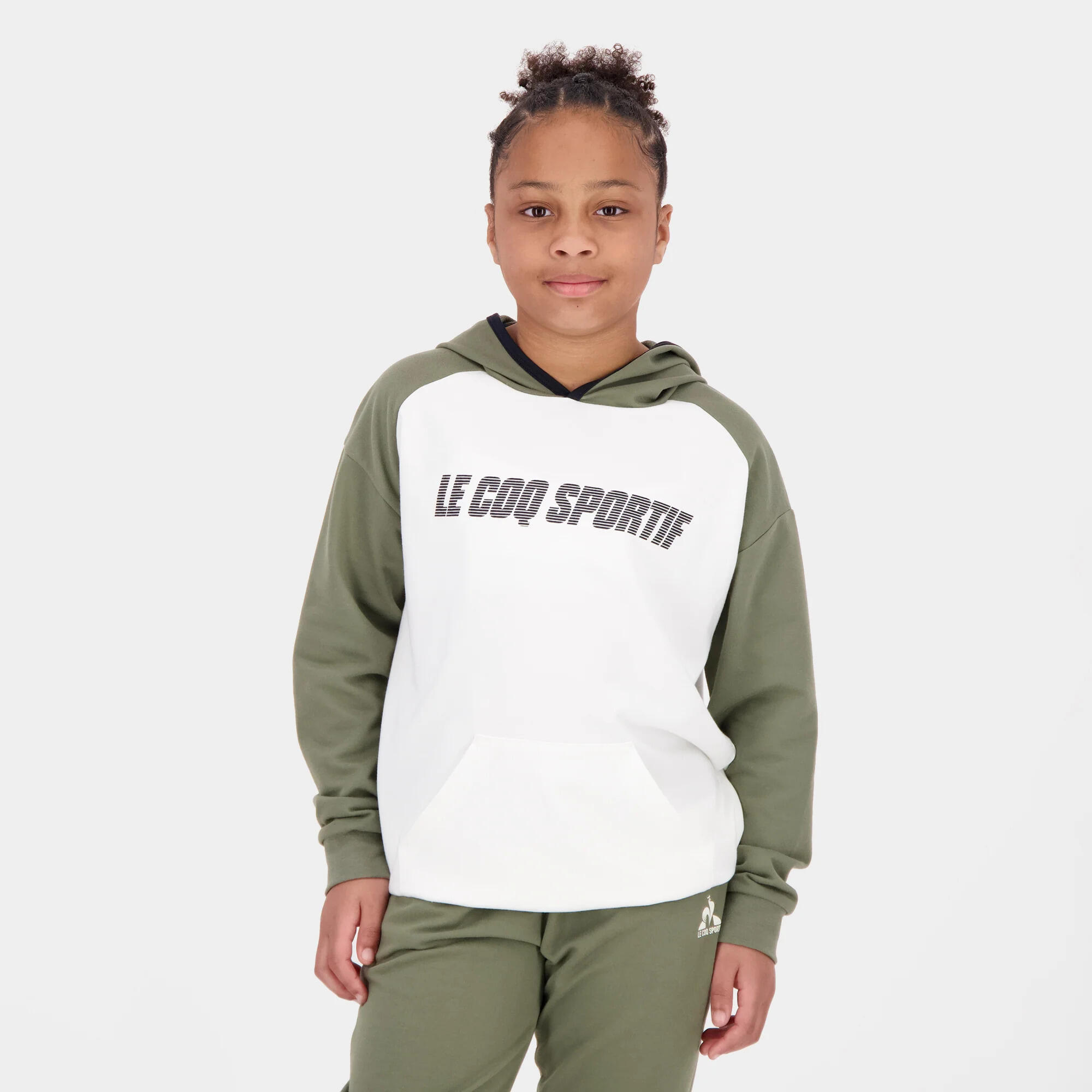 Sweatshirt à capuche enfant Le Coq Sportif Graphique N°1 2/7