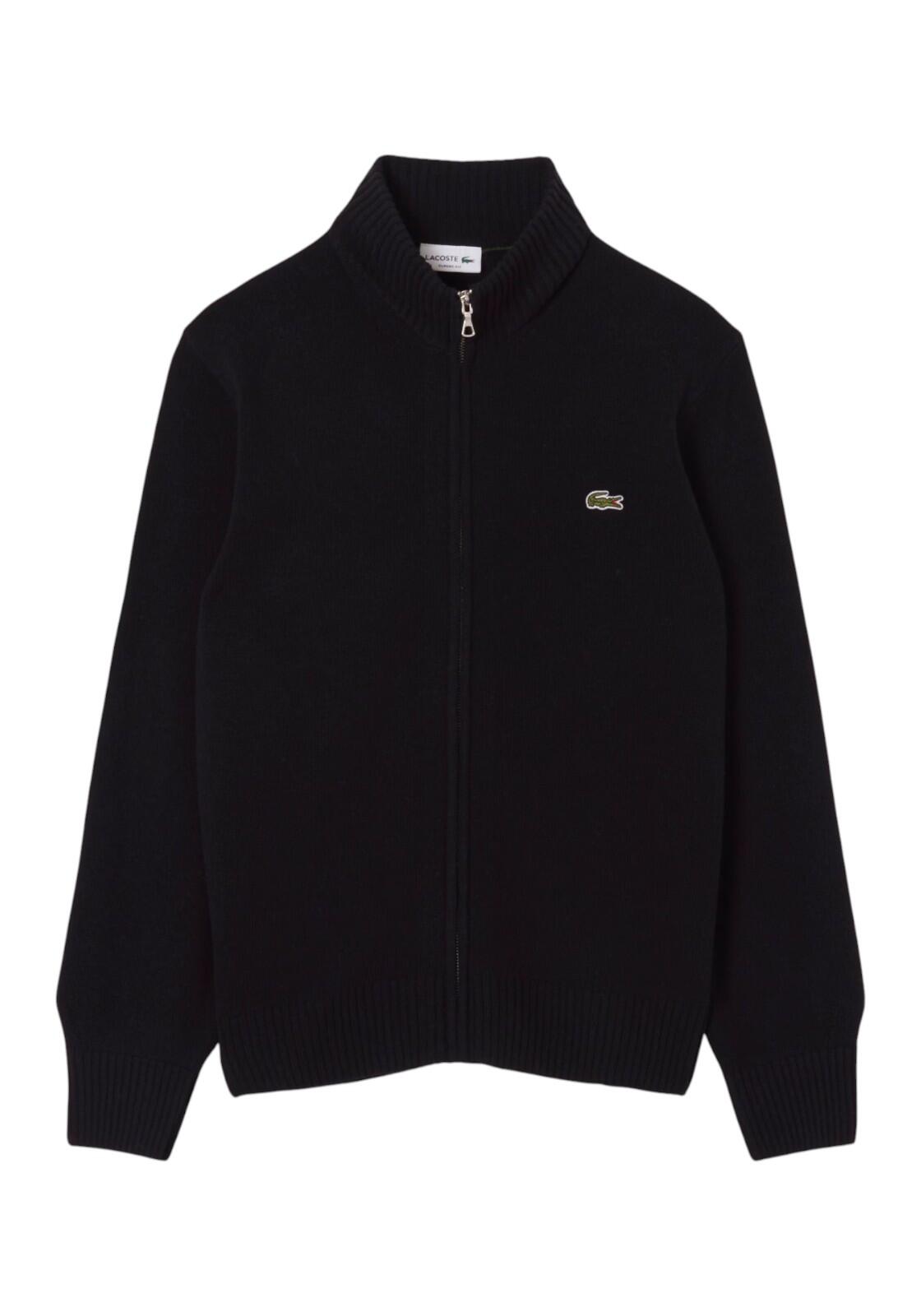 Gilet zippé Lacoste en laine - Homme 1/6