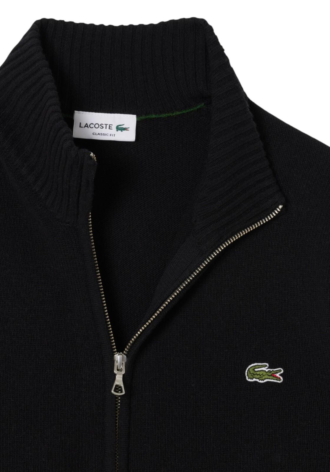 Gilet zippé Lacoste en laine - Homme 4/6