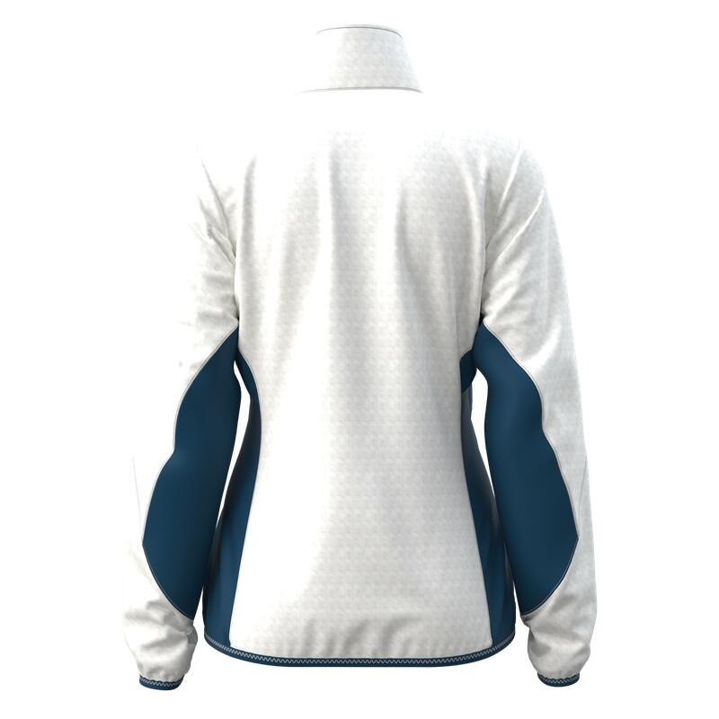 Great Escapes Tresero evo lady mid layer full zip white alyssum 2/3