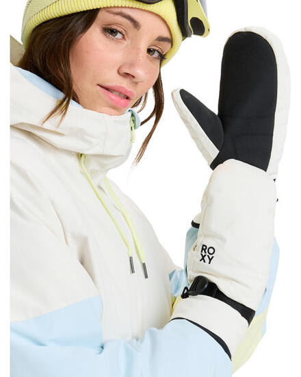 Moufles techniques ski/snowboard Blanc Femme