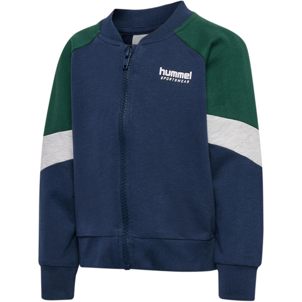 Dziecięca bluza dresowa zapinana na zamek Hummel Block