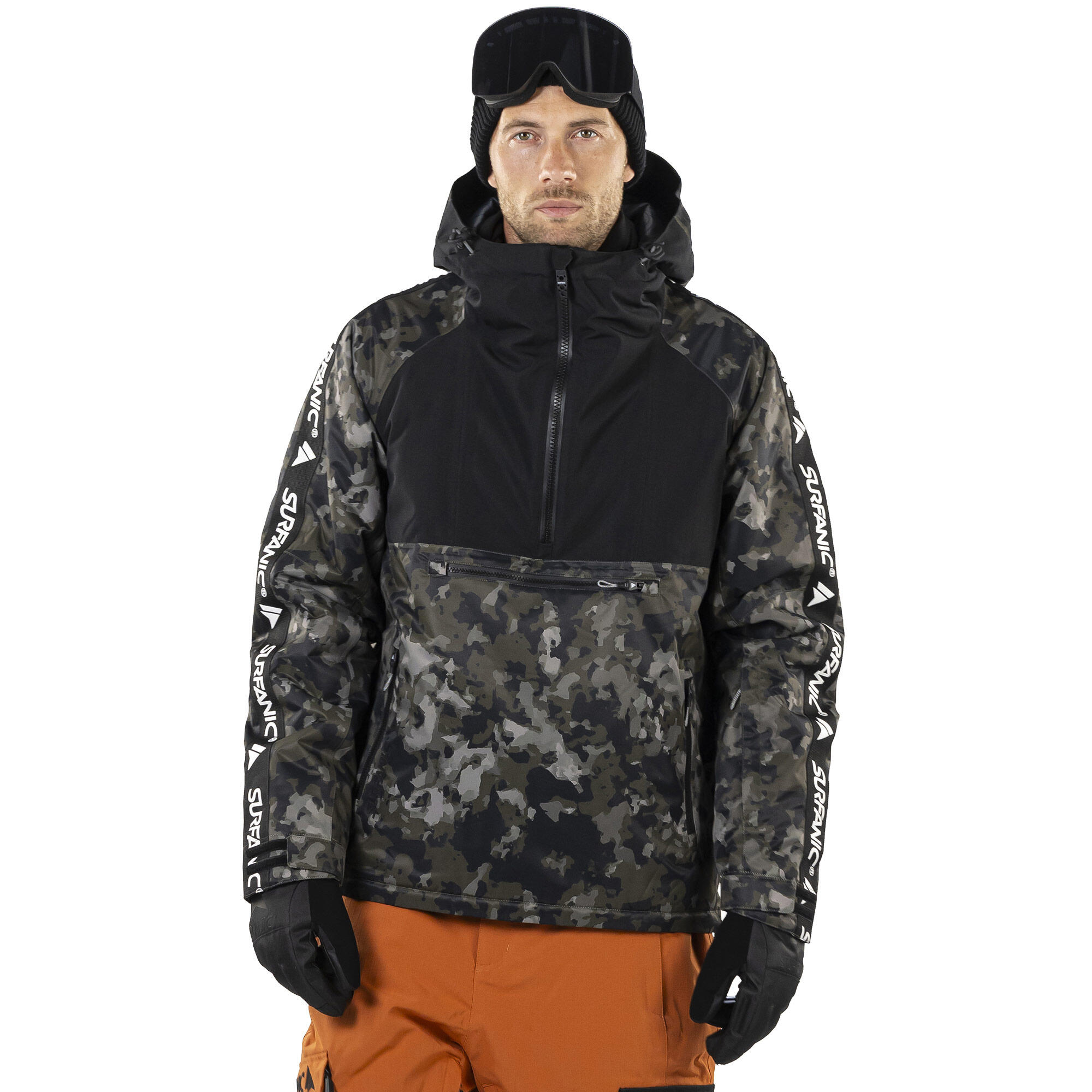Lowride Camo Ski Jacket Dark Khaki | Decathlon
