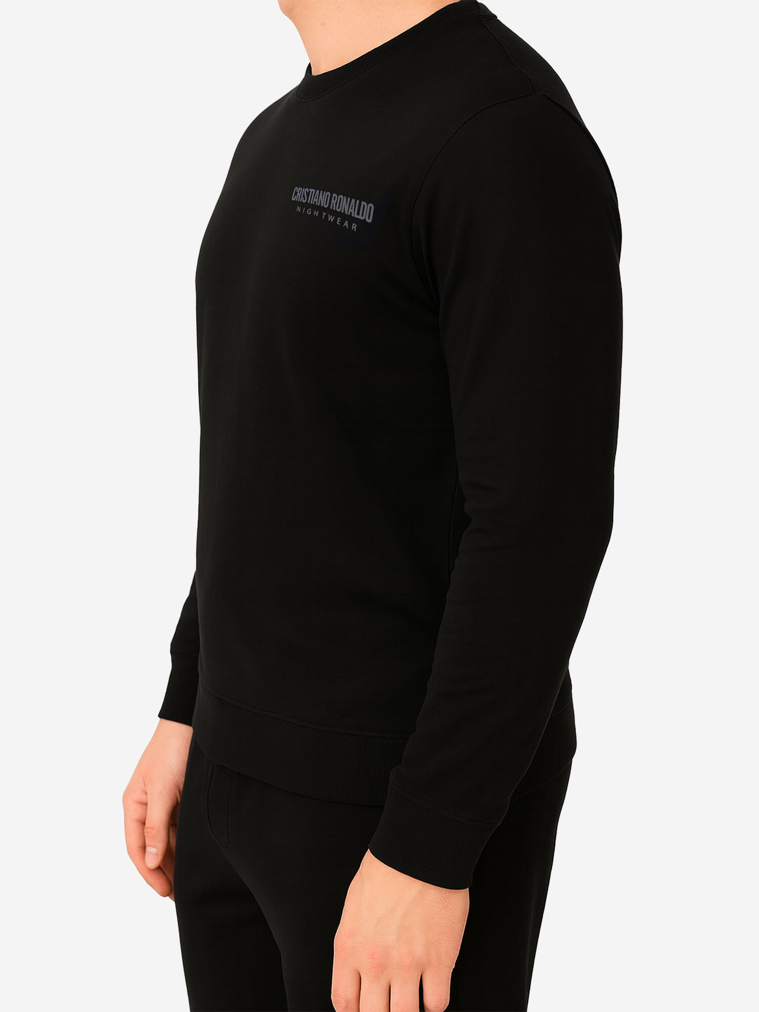 Fußball Pyjama klassisch gemütlich Herren - Nightwear schwarz 5/7