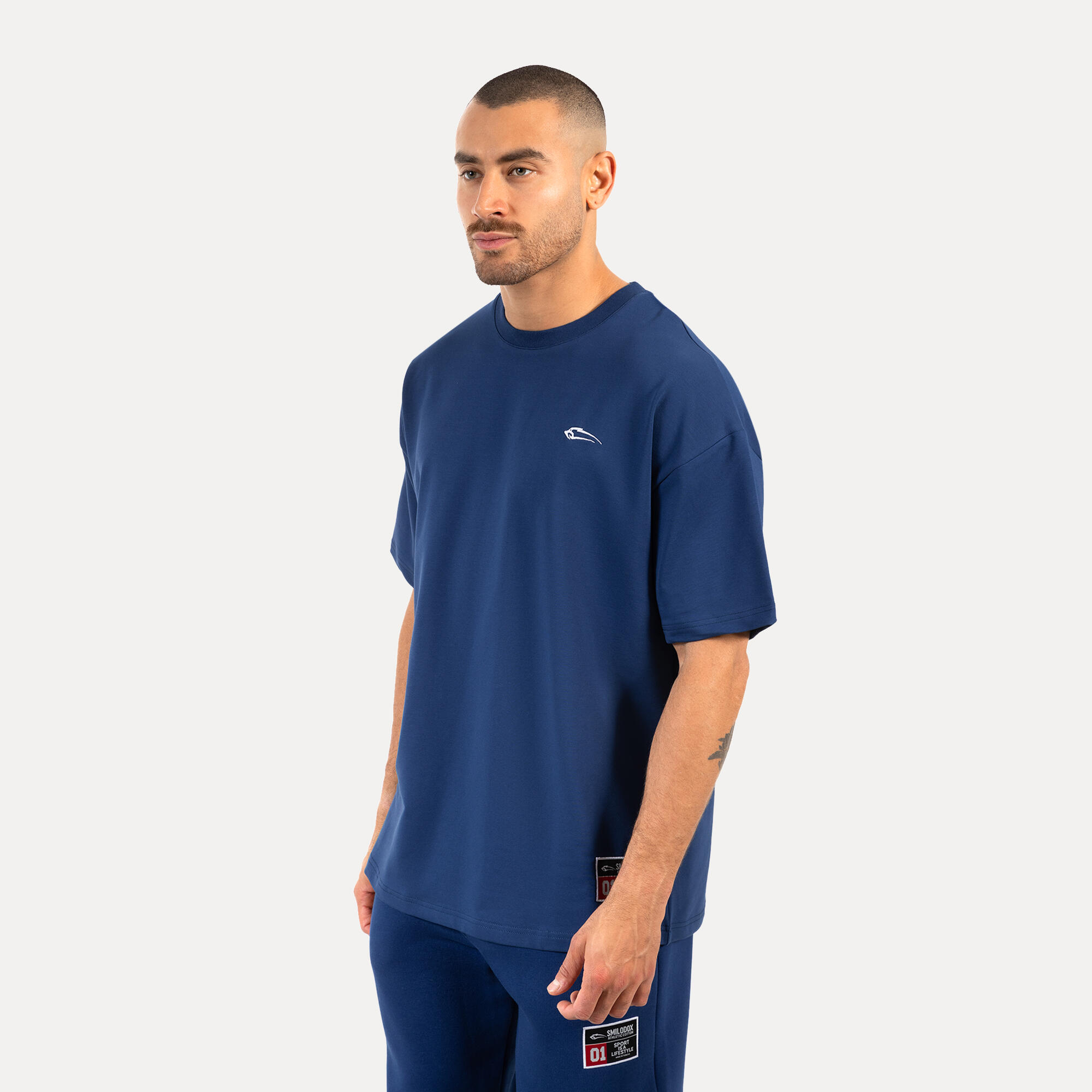 Herren T-Shirt Rayk Dunkelblau 2/5