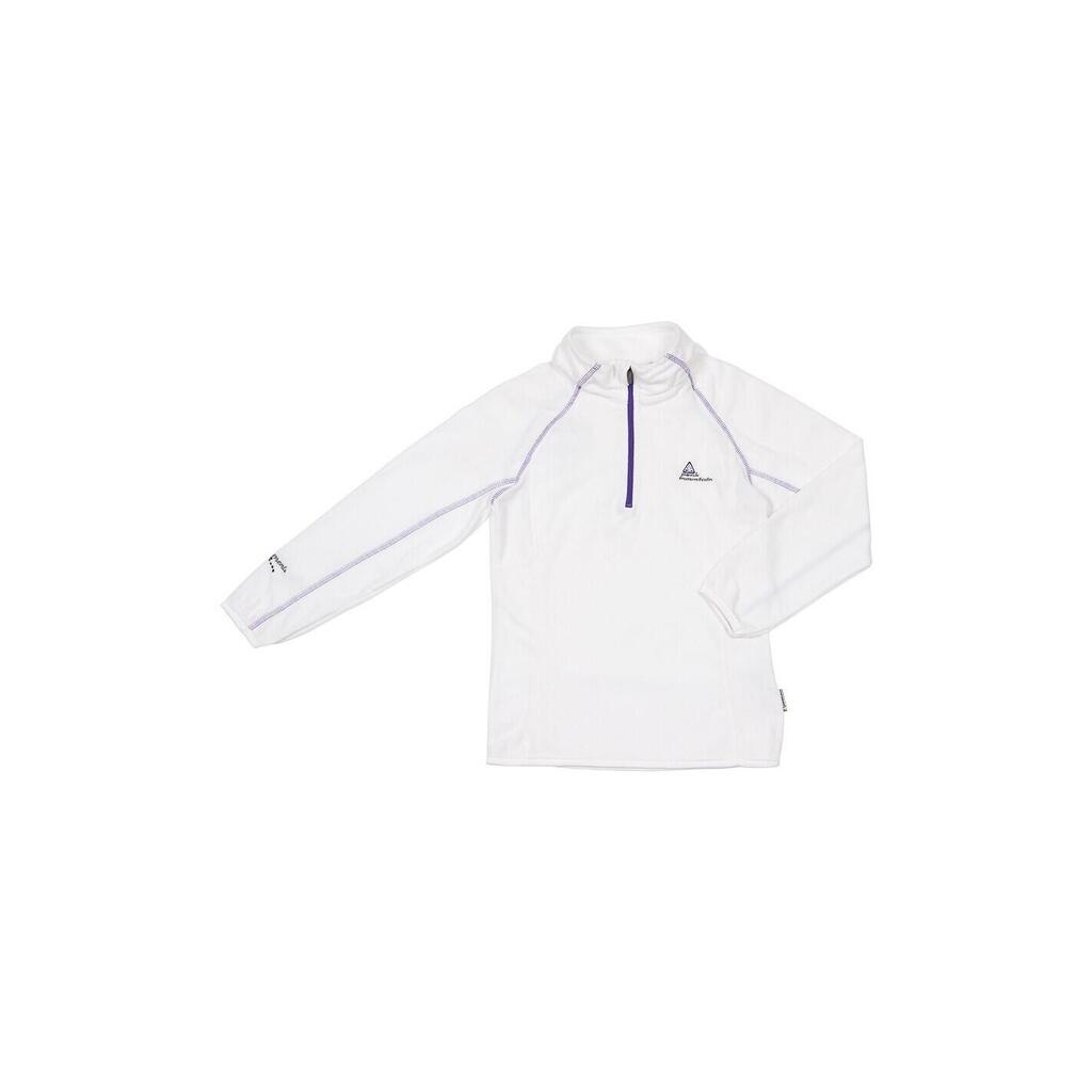 Micro fleece half zip sweatshirt for girls Peak Mountain Fafine