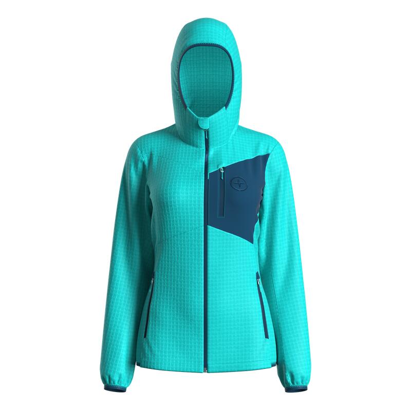 Great Escapes Harriman lady light fleece jacket ceramic 1/3