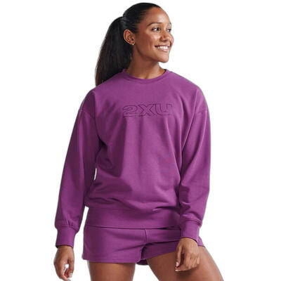 Dames sweatshirt 2xu motion french terry crew