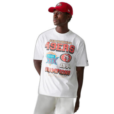 Oversized t-shirt san francisco 49ers saf49e