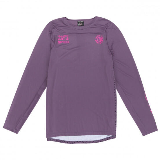 Jersey manches longues TROY LEE Skyline Radioscape Deep Purple 1/4