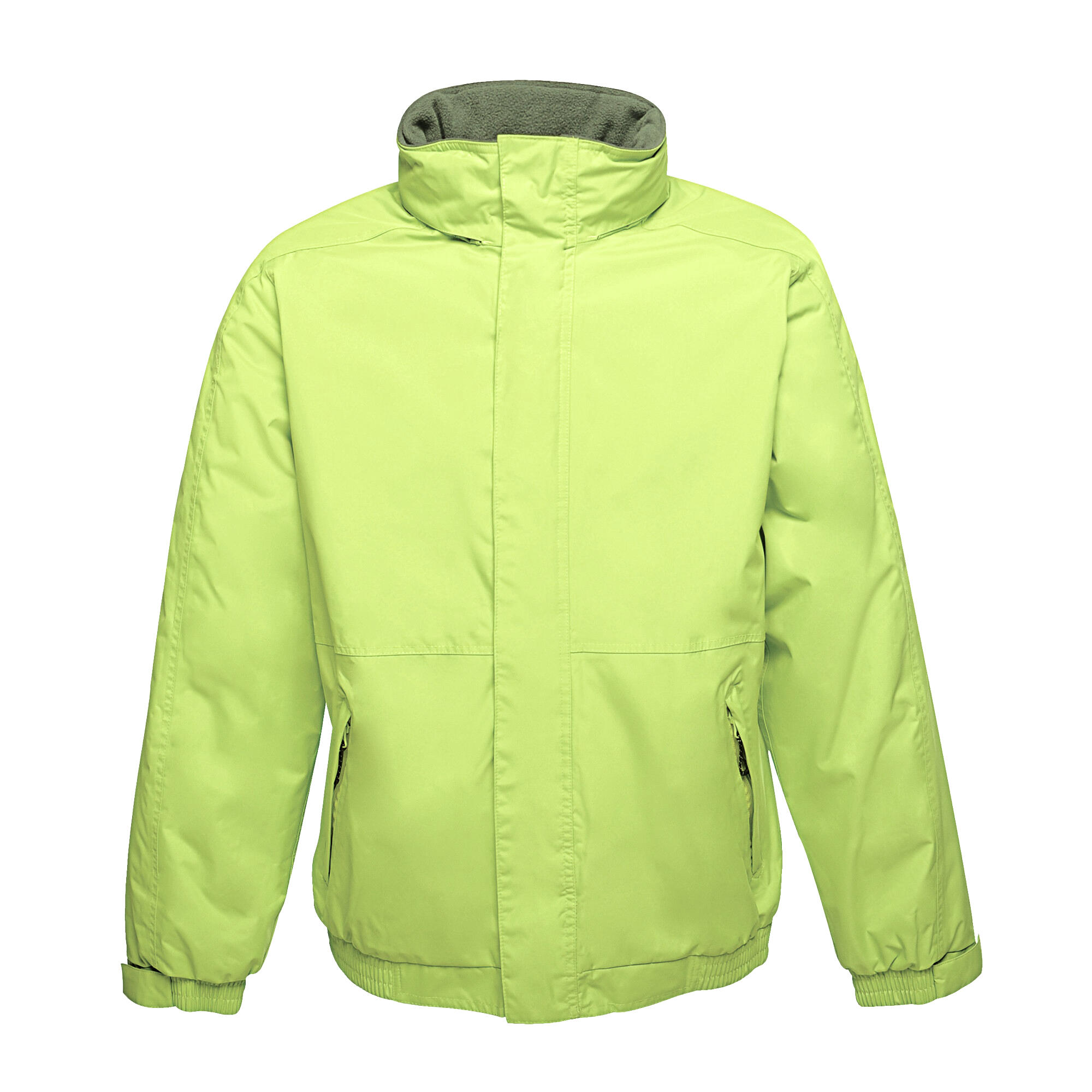 Giacca DOVER da uomo (verde fluorescente/grigio)