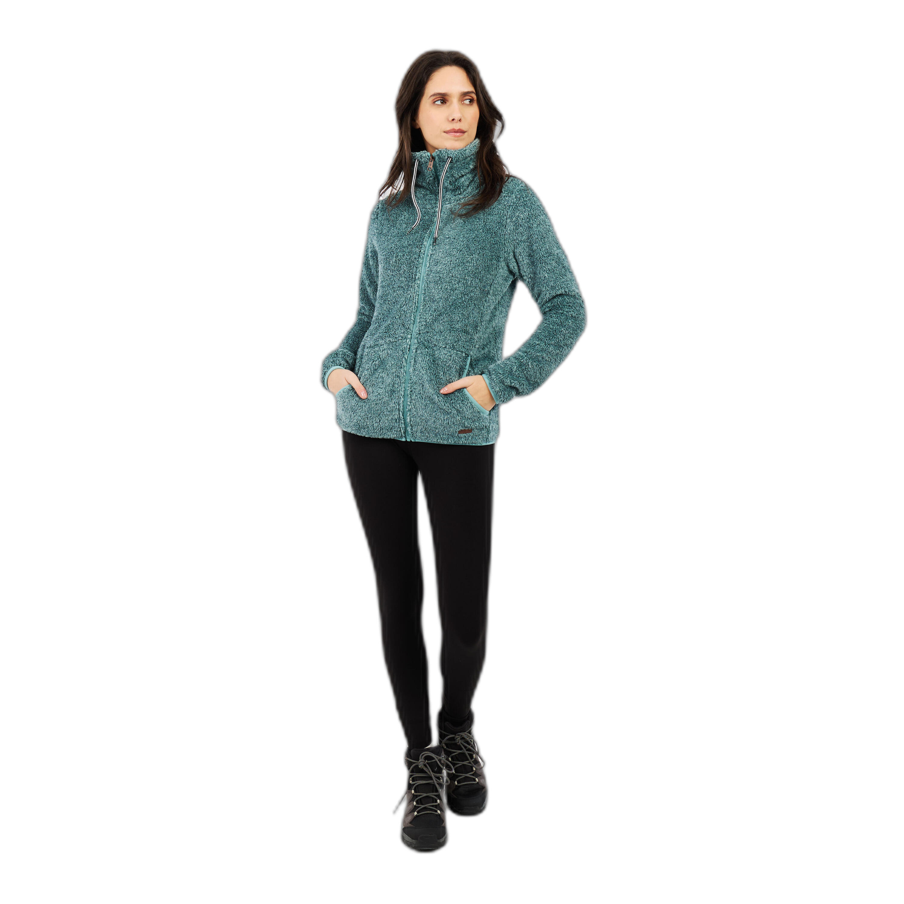 Polaire full zip femme Protest Riri 3/7