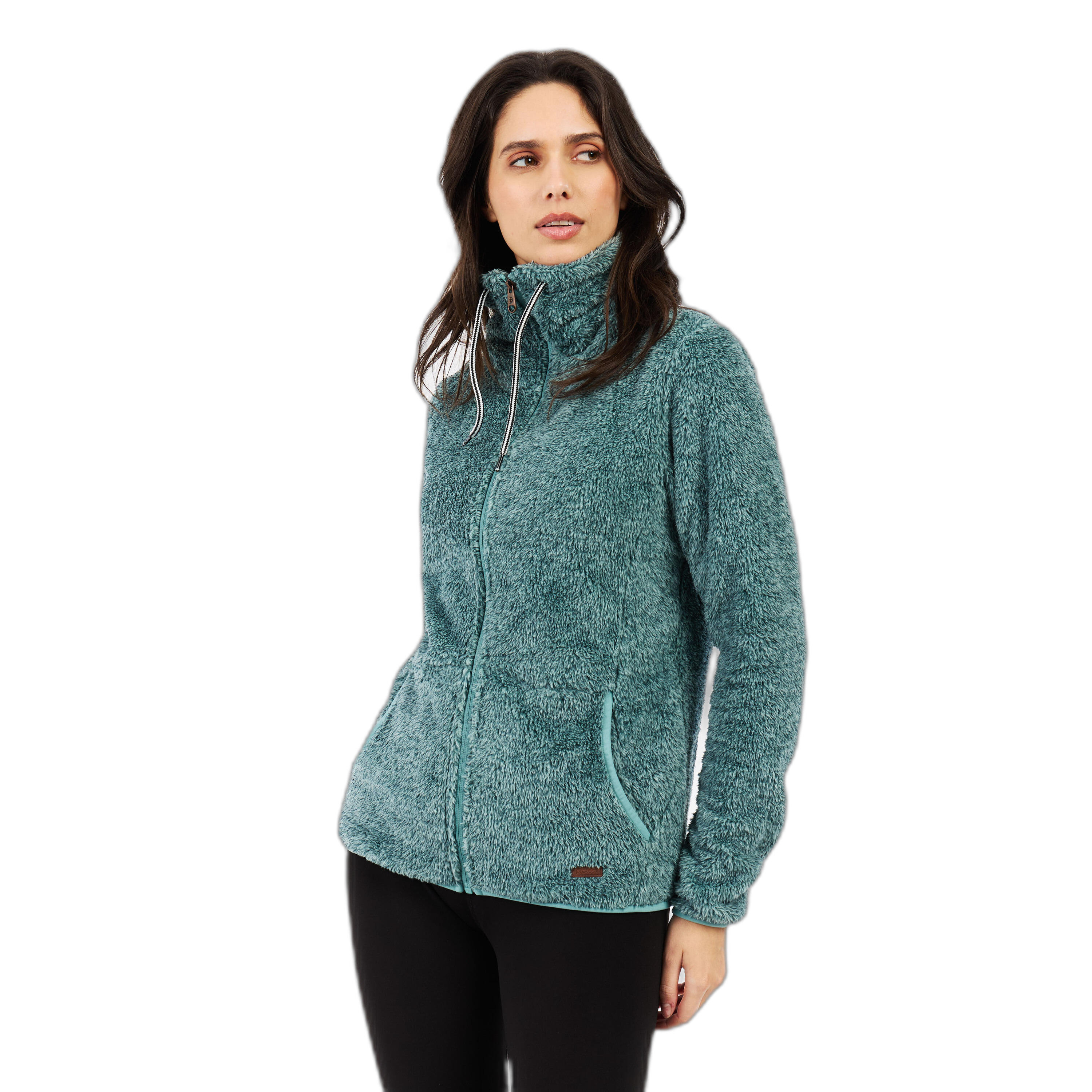 Polaire full zip femme Protest Riri 2/7