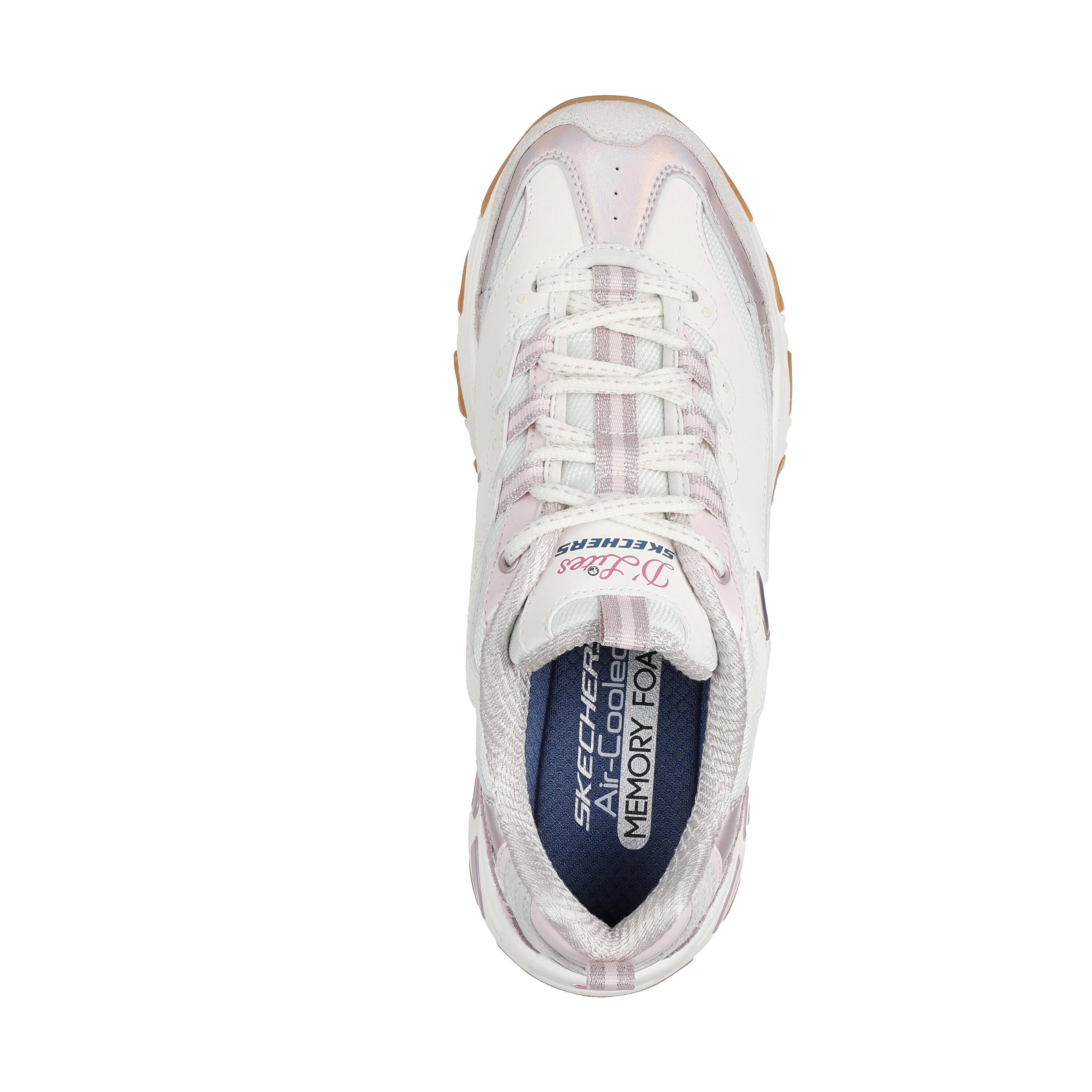 Ténis Skechers Mulher D'Lites - Dazzling Shine Rosa 5/5