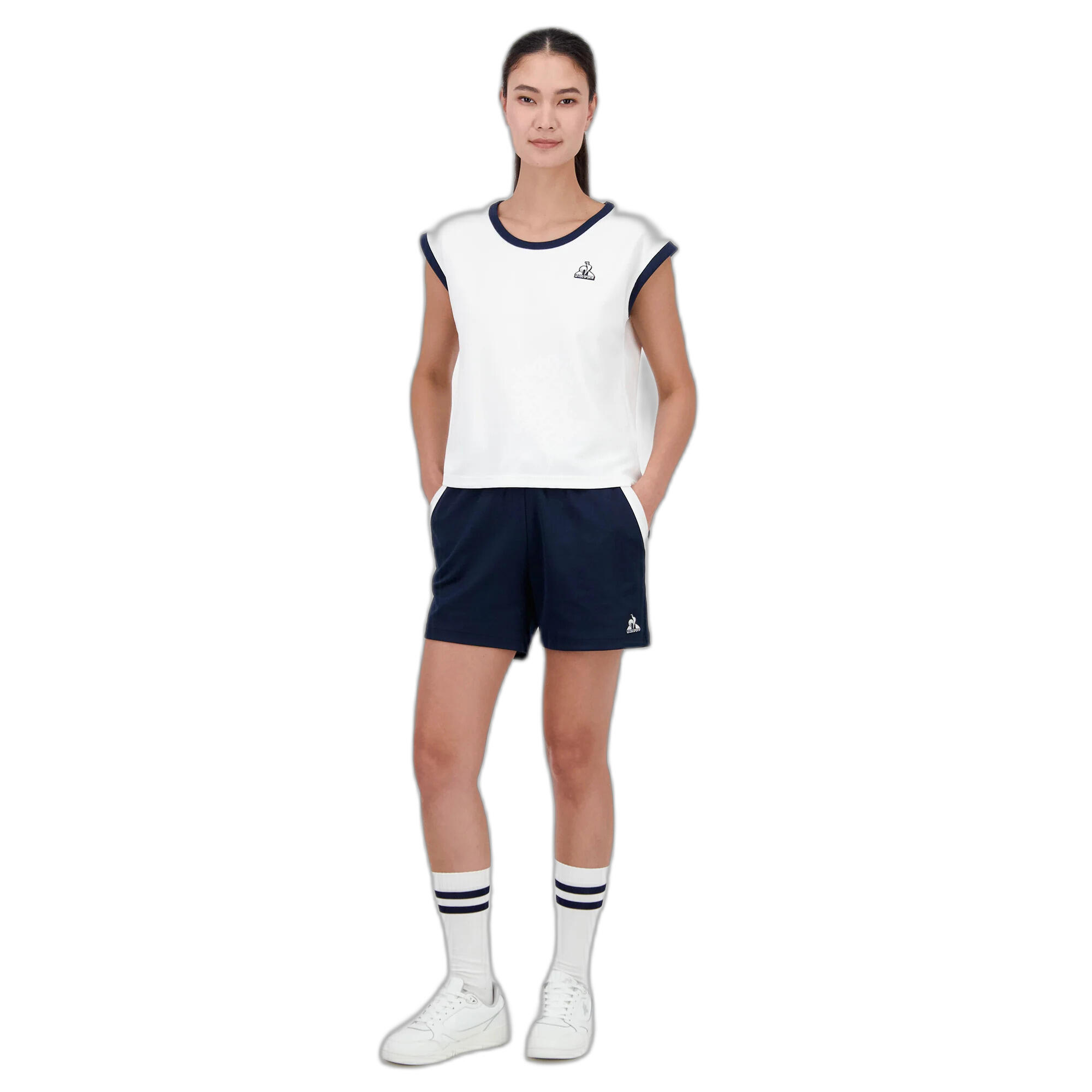 T-shirt manches longues femme Le Coq Sportif Heritage SP N°1 2/5