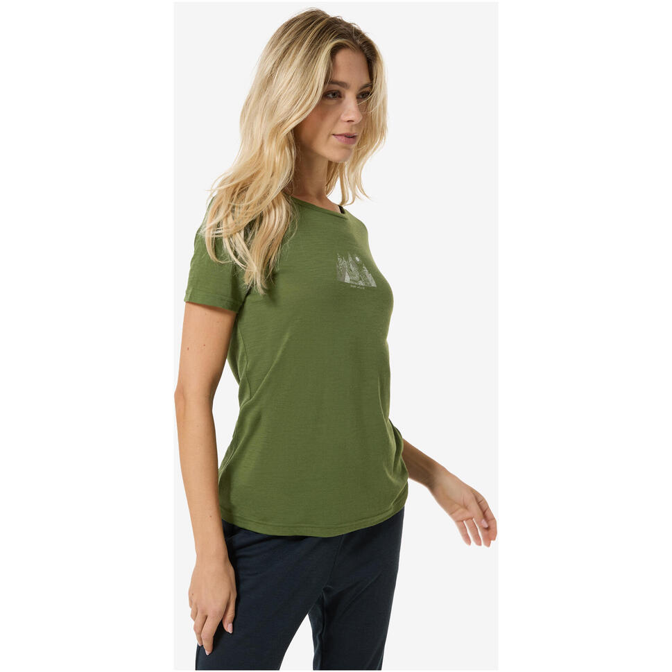 Koszulka SUPER.NATURAL W TOP MOUNTAIN ART TEE