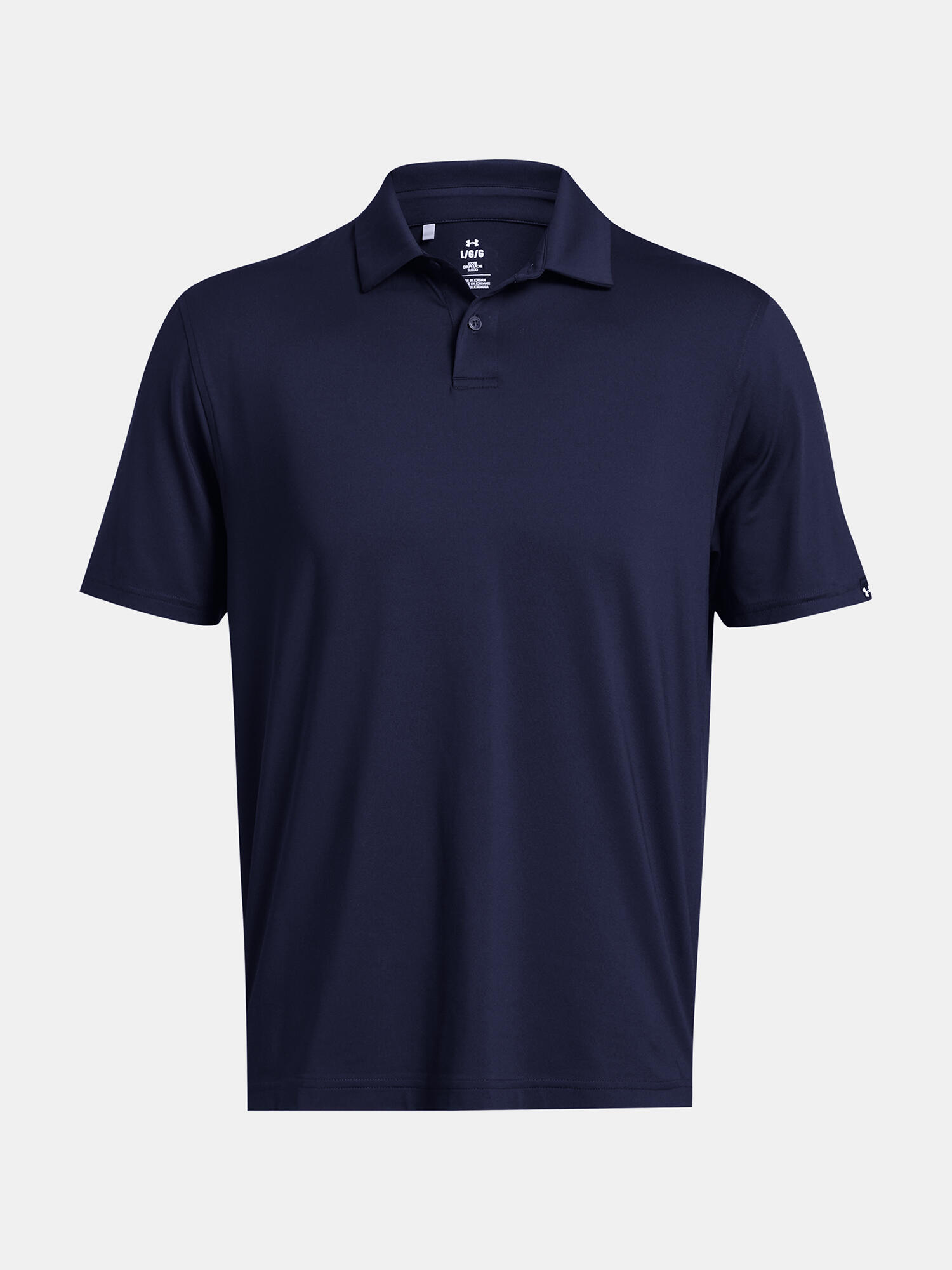 Maglietta Polo Uomo Under Armour T2G Blu Navy Notte 3/4