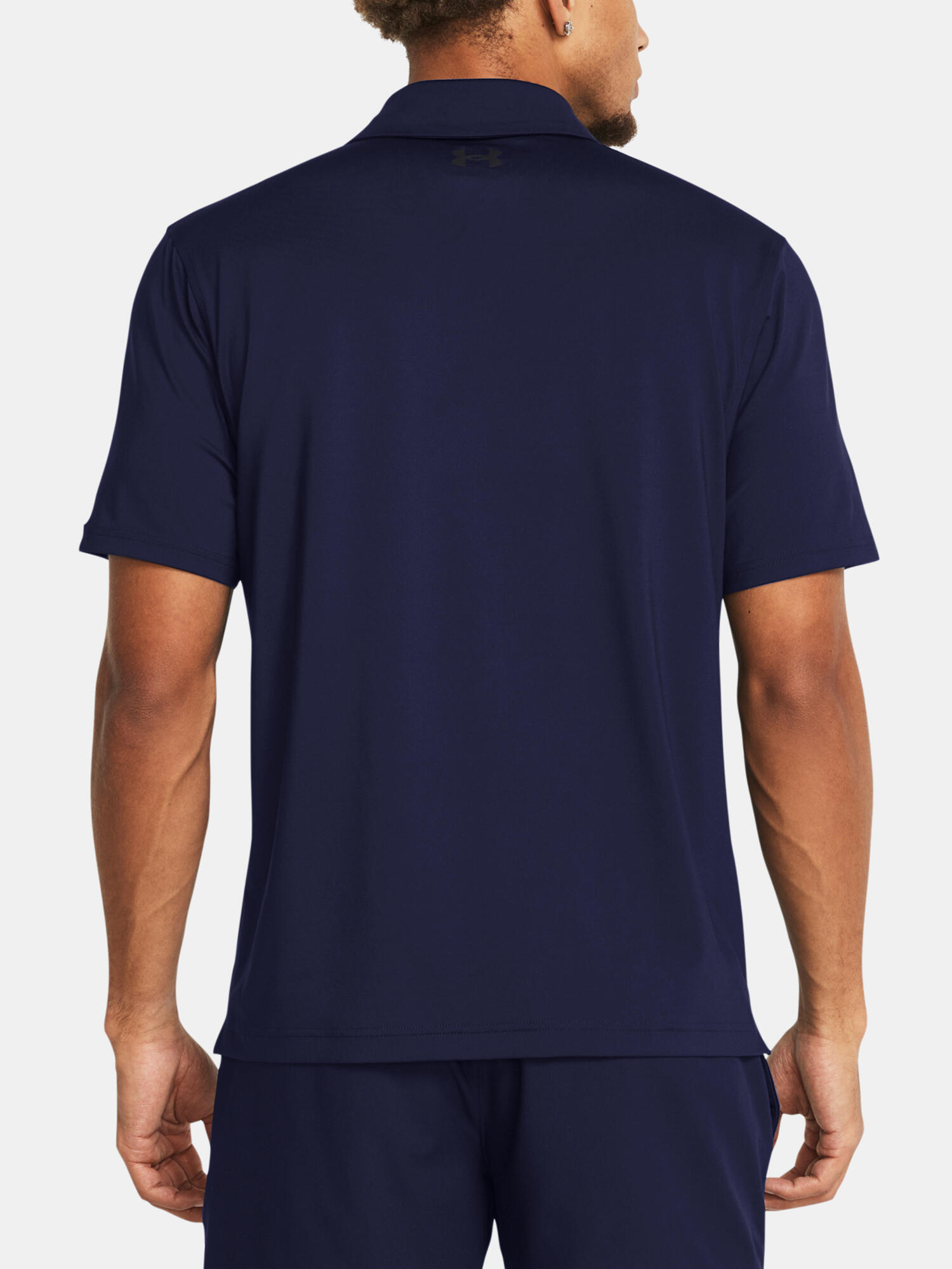 Maglietta Polo Uomo Under Armour T2G Blu Navy Notte 2/4