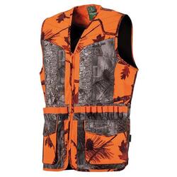 Gilet De Chasse Femme Treeland Camo Orange