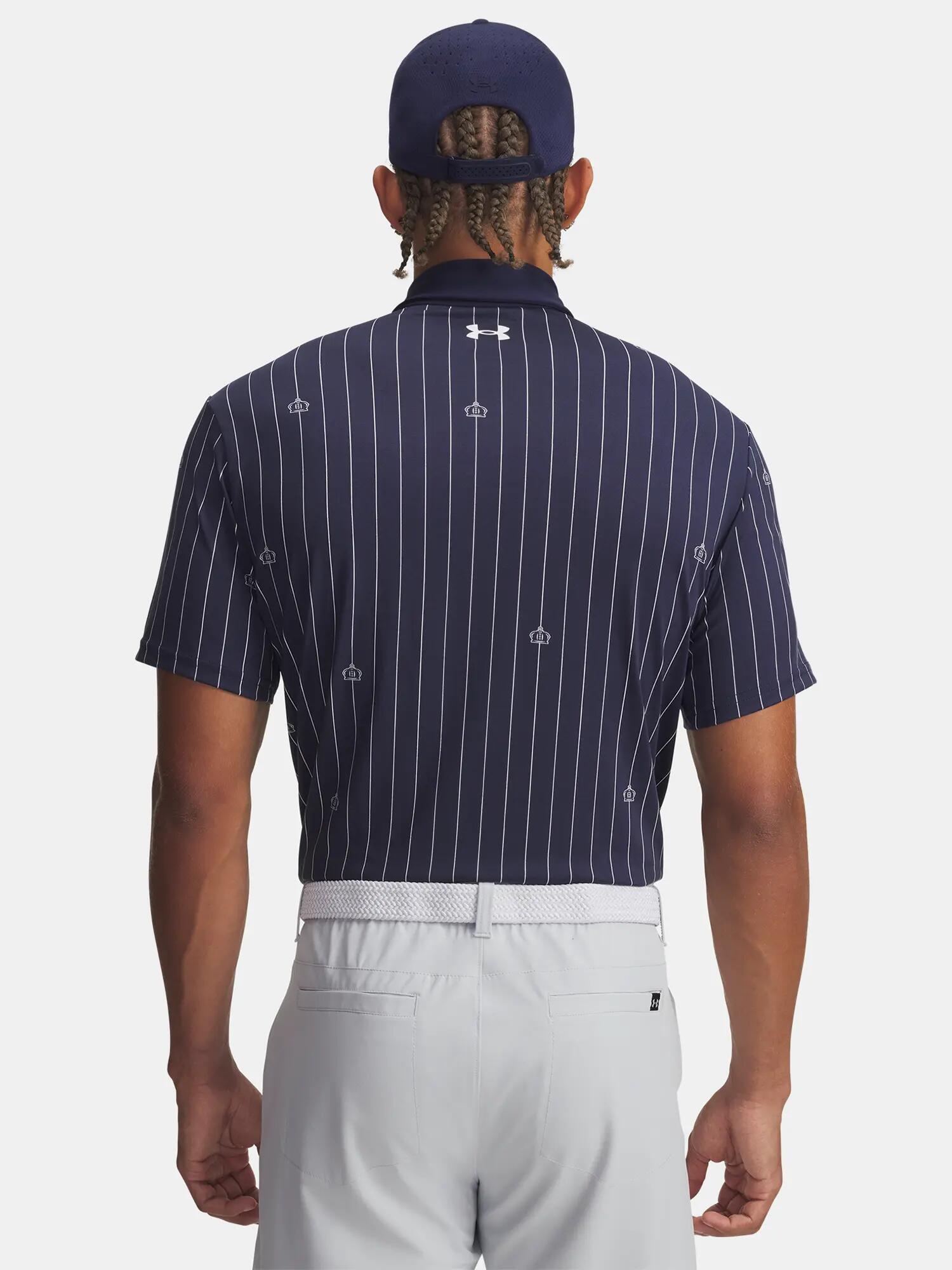 Férfi póló Under Armour UA Playoff 3.0 Printed Polo-BLU 2/4