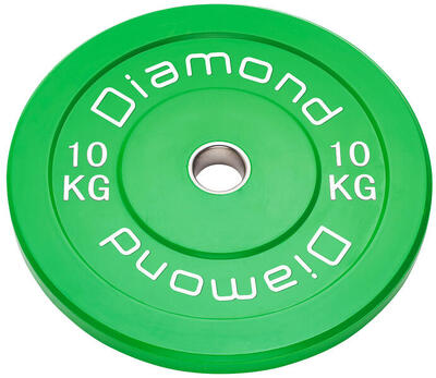 Disco bumper Sfida Pro gomma piena foro Ø50 mm training Diamond