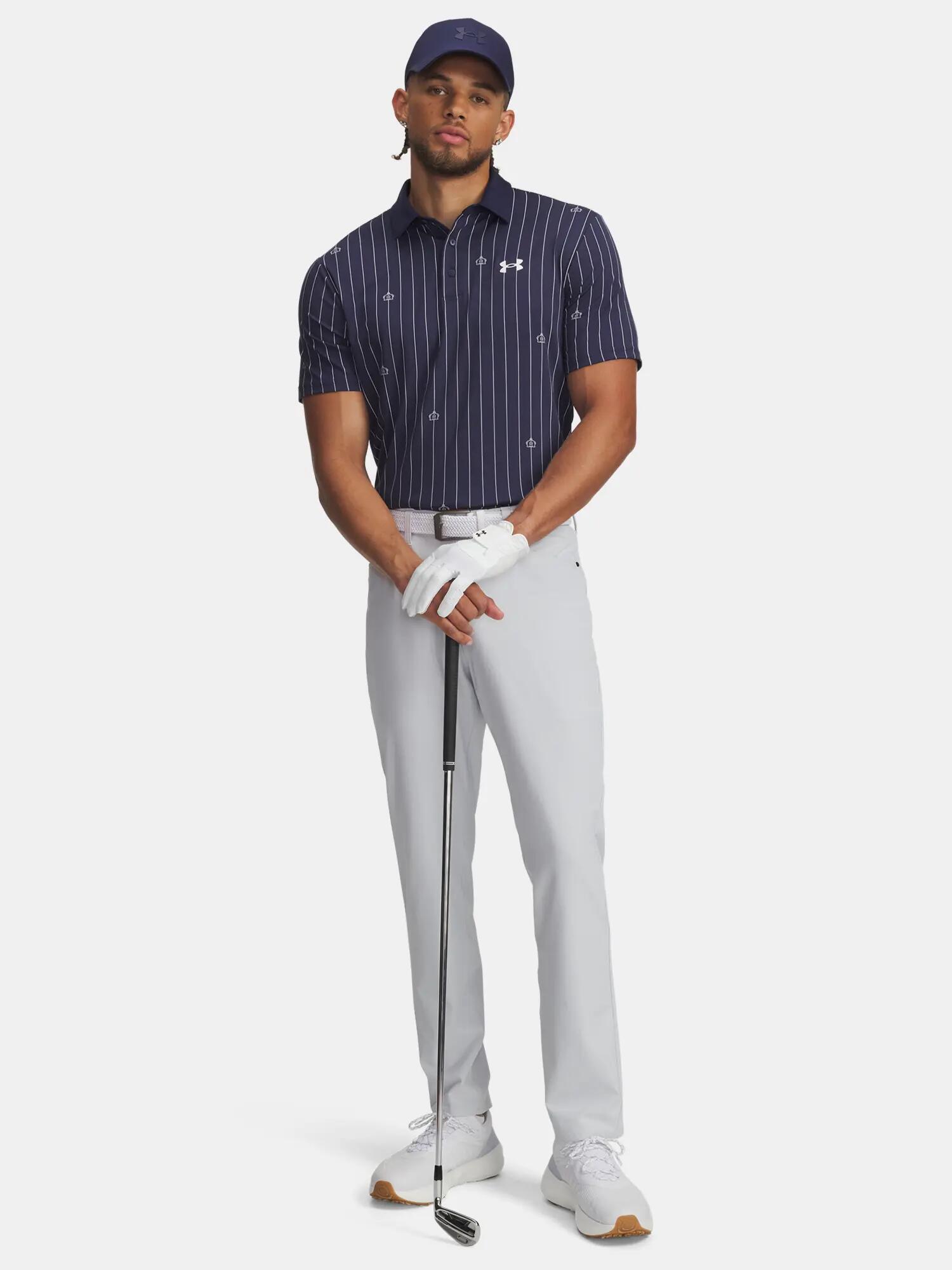 Férfi póló Under Armour UA Playoff 3.0 Printed Polo-BLU 4/4