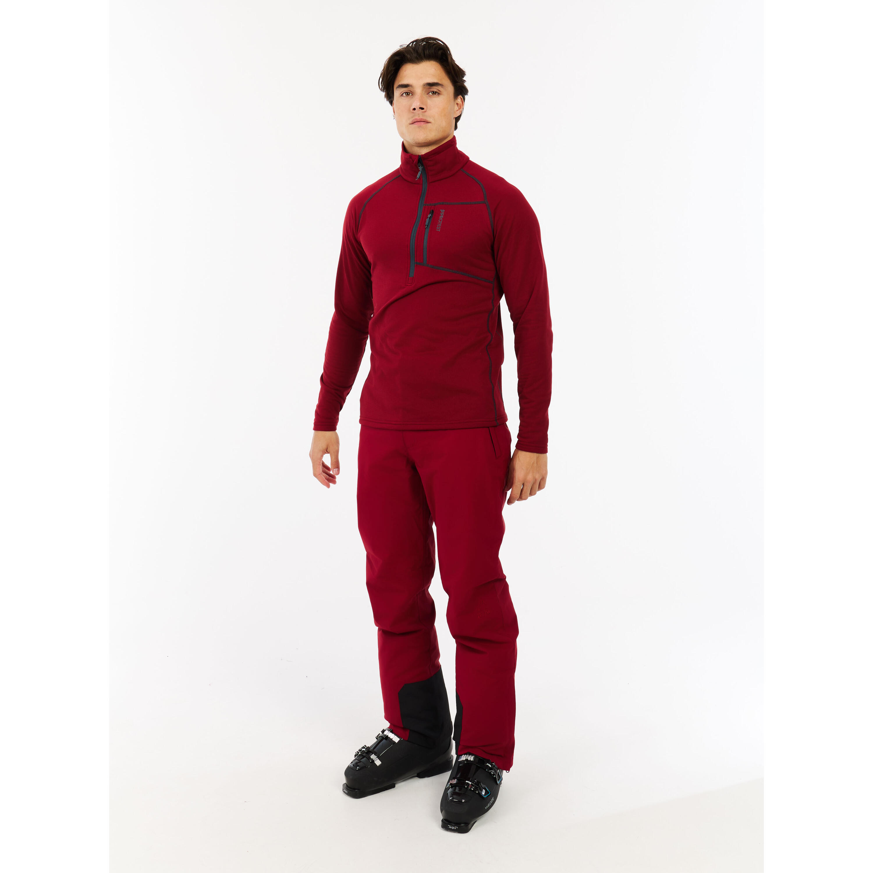 Sous-pull 1/4 zip Protest Rekody 3/7