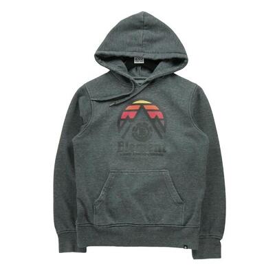 Seconda Mano - Felpa con cappuccio donna grigia - Stato buono