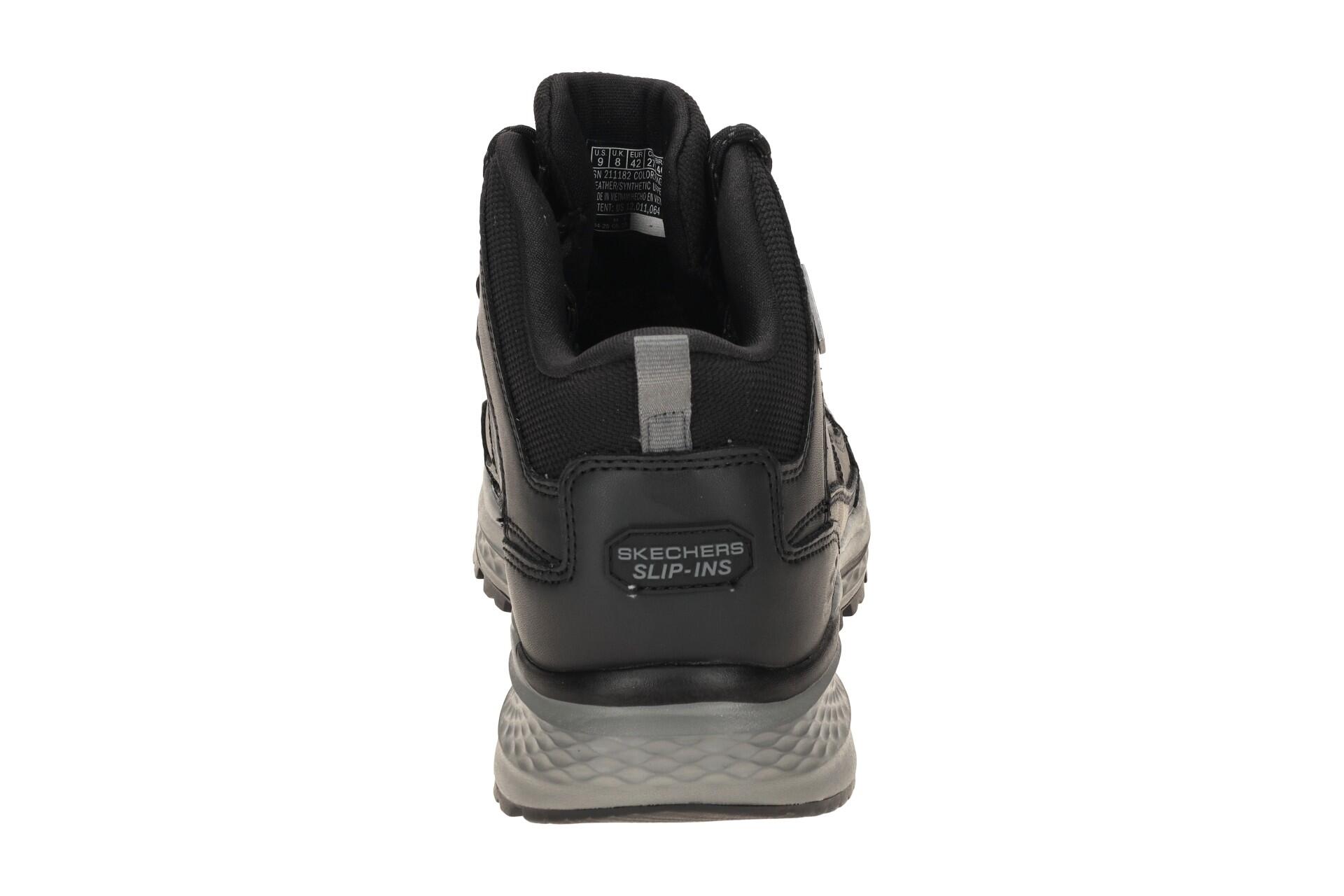 Skechers Slade Ultra Schuhe Mid Sneaker schwarz wasserdicht SLIP-INS 5/7
