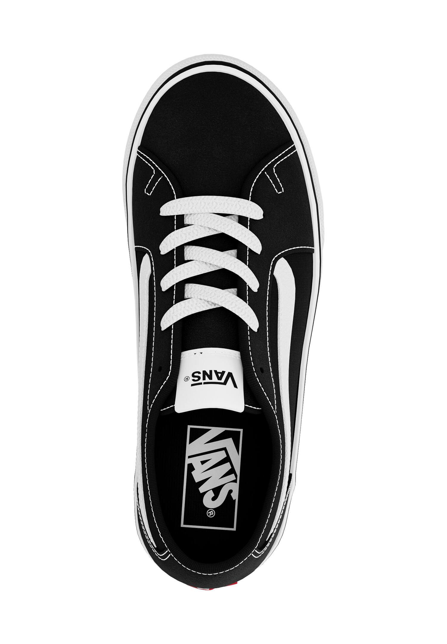 VANS Damen Filmore Decon Sneaker Halbschuh VN0A45NMIJU Schwarz Weiß 5/7