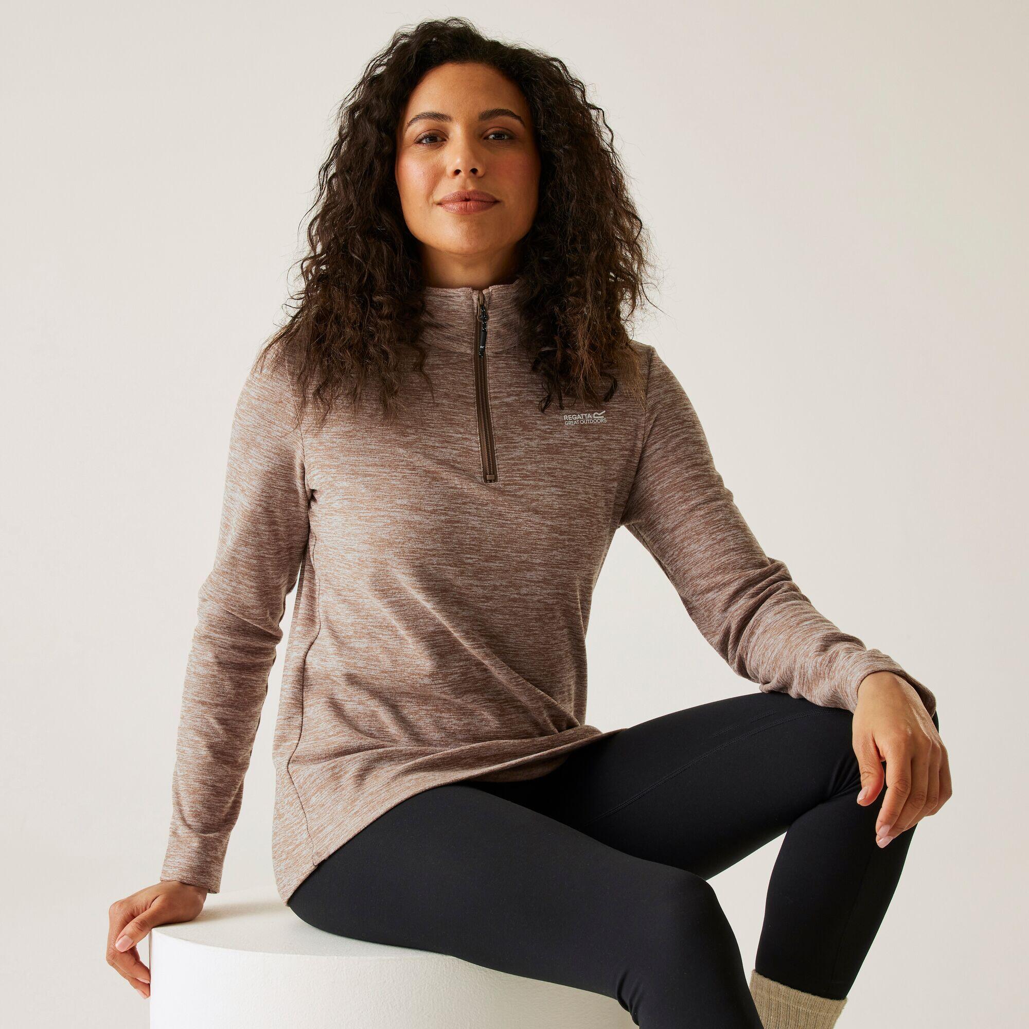 Forro polar con media cremallera Marl para mujer Sweethart 3/7