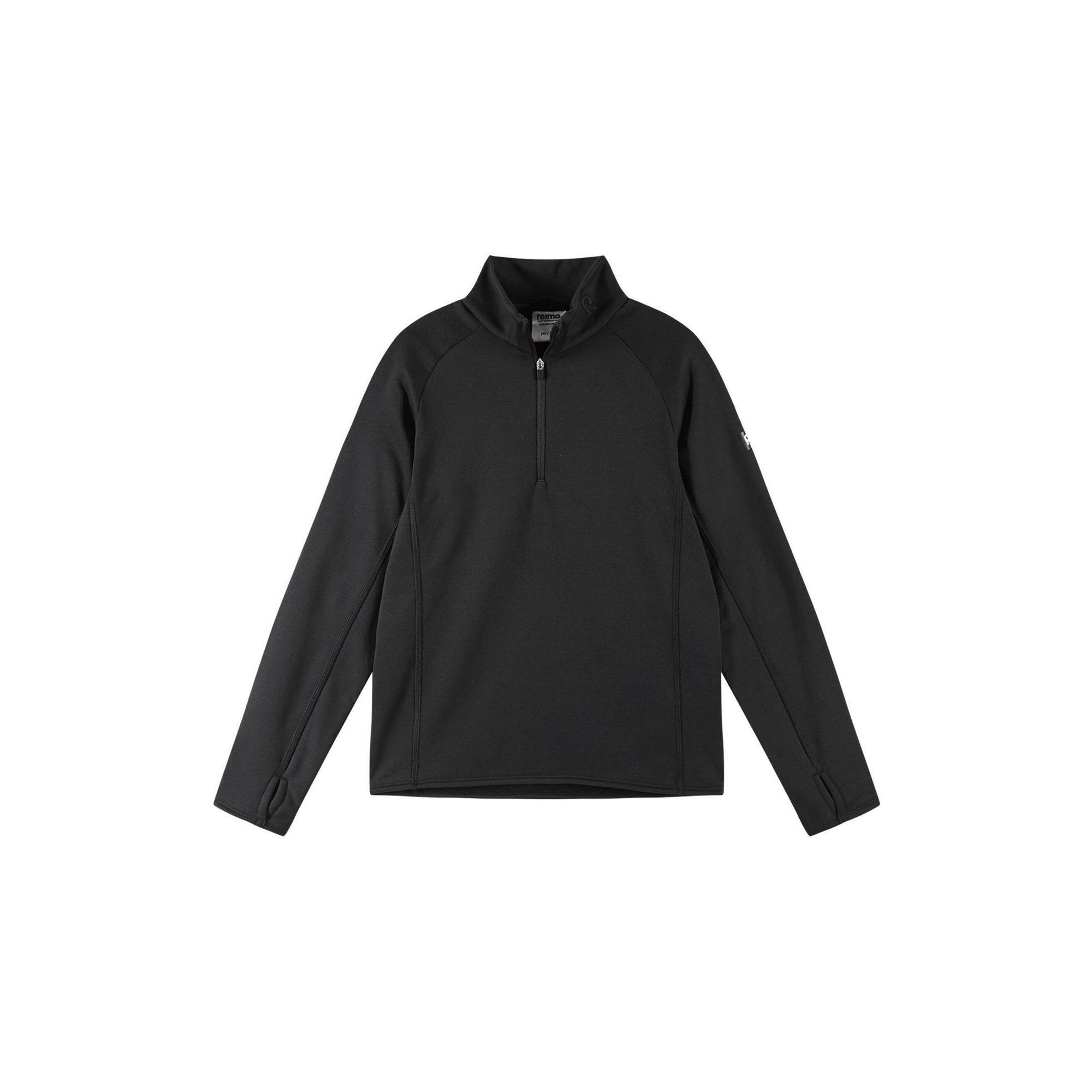 Reima - Pull En Polaire Meriol - Daumenloch Im Ärmelbündchen - Polaire - Noir - Decathlon