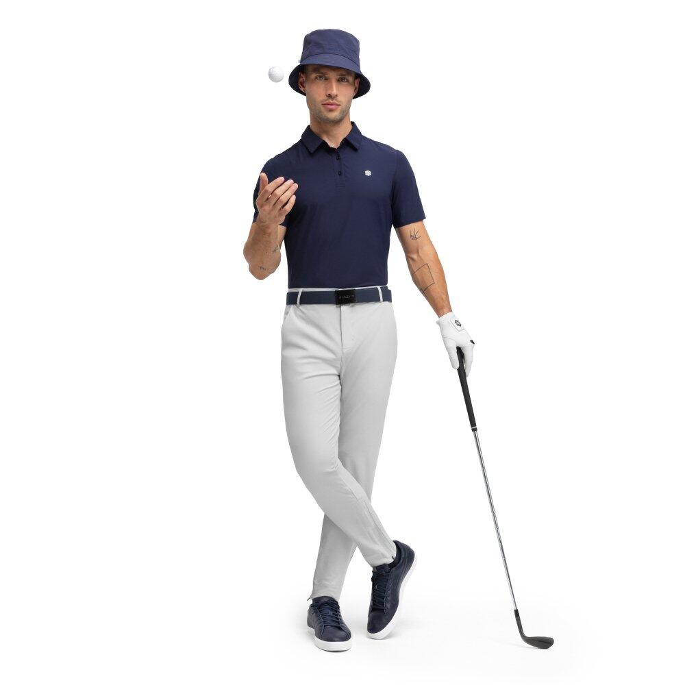 Pantalon de golf coupe jogger homme Olivos Gray Gris 3/6