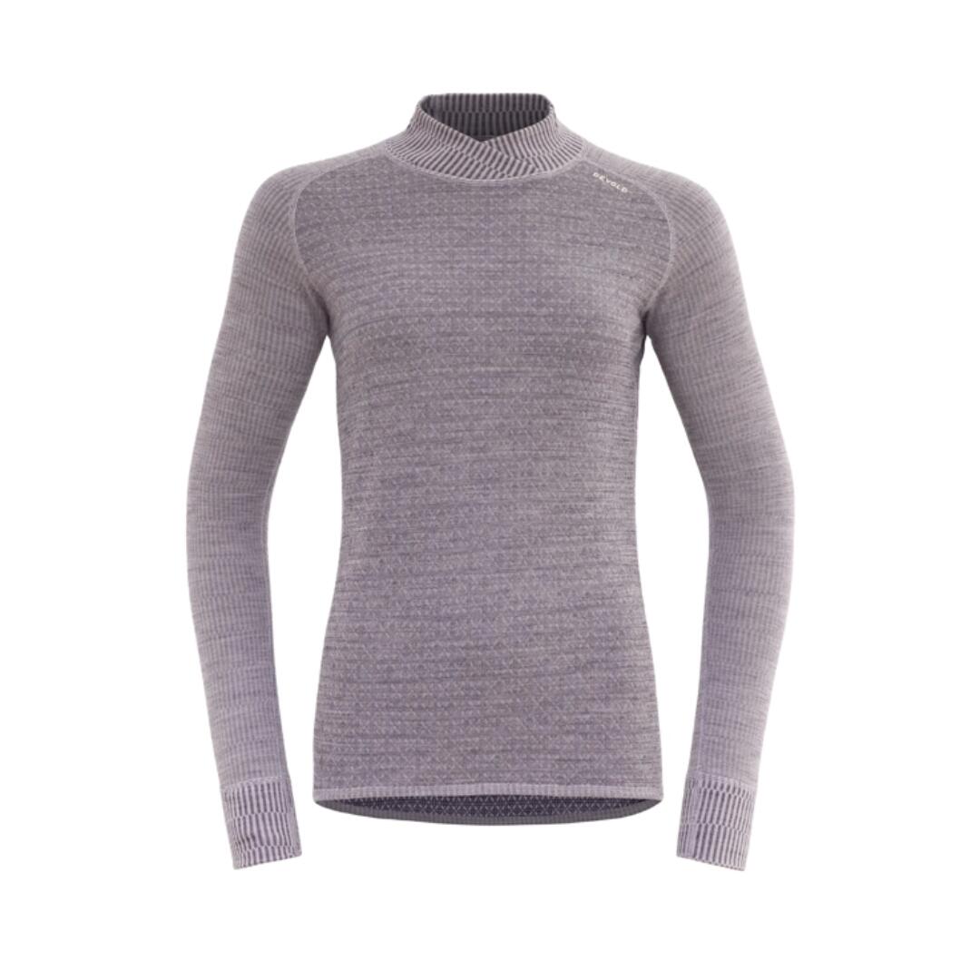Kvitegga Merino 230 Cross Neck Woman rosa L 2/2